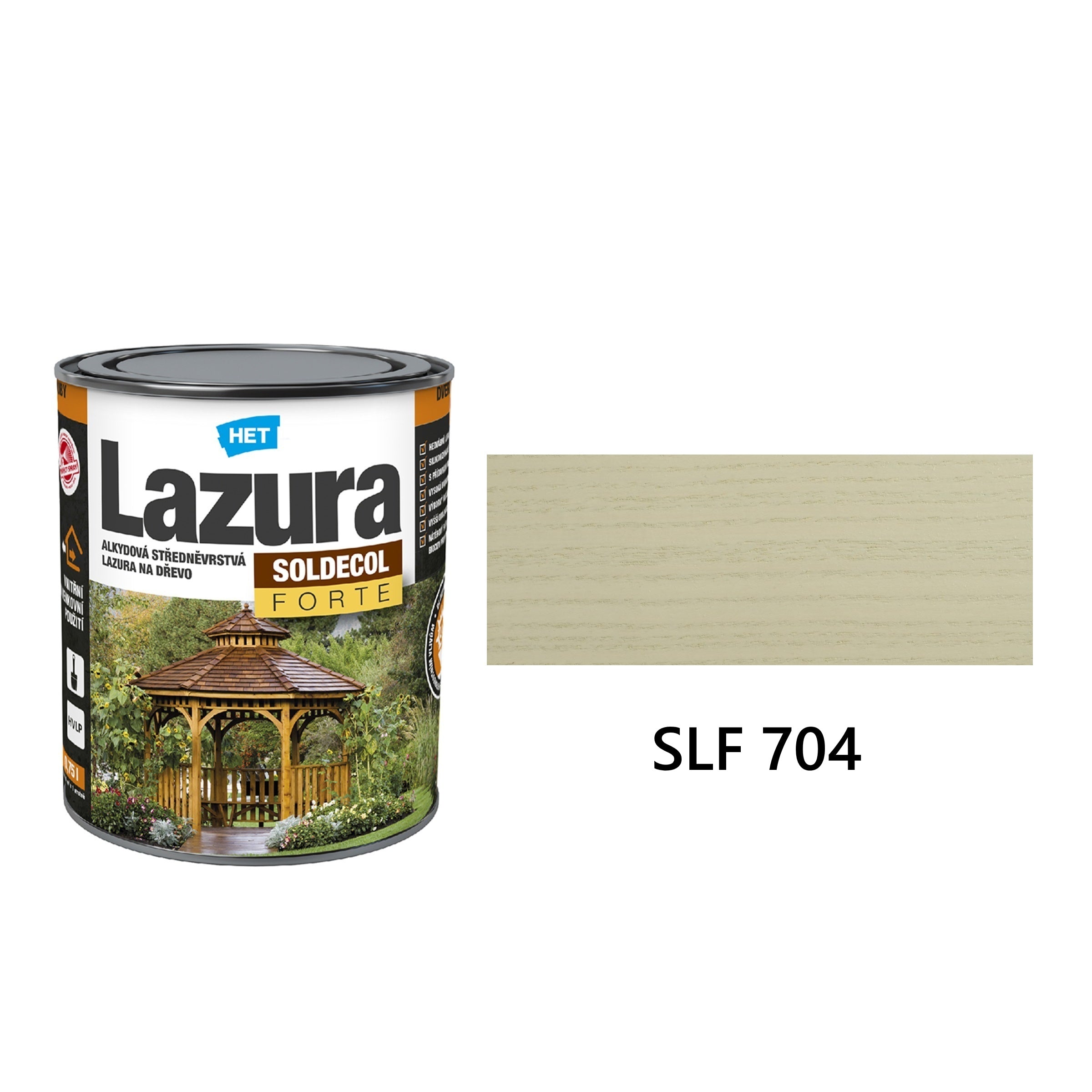 HET SOLDECOL Lazúra FORTE SLF  704