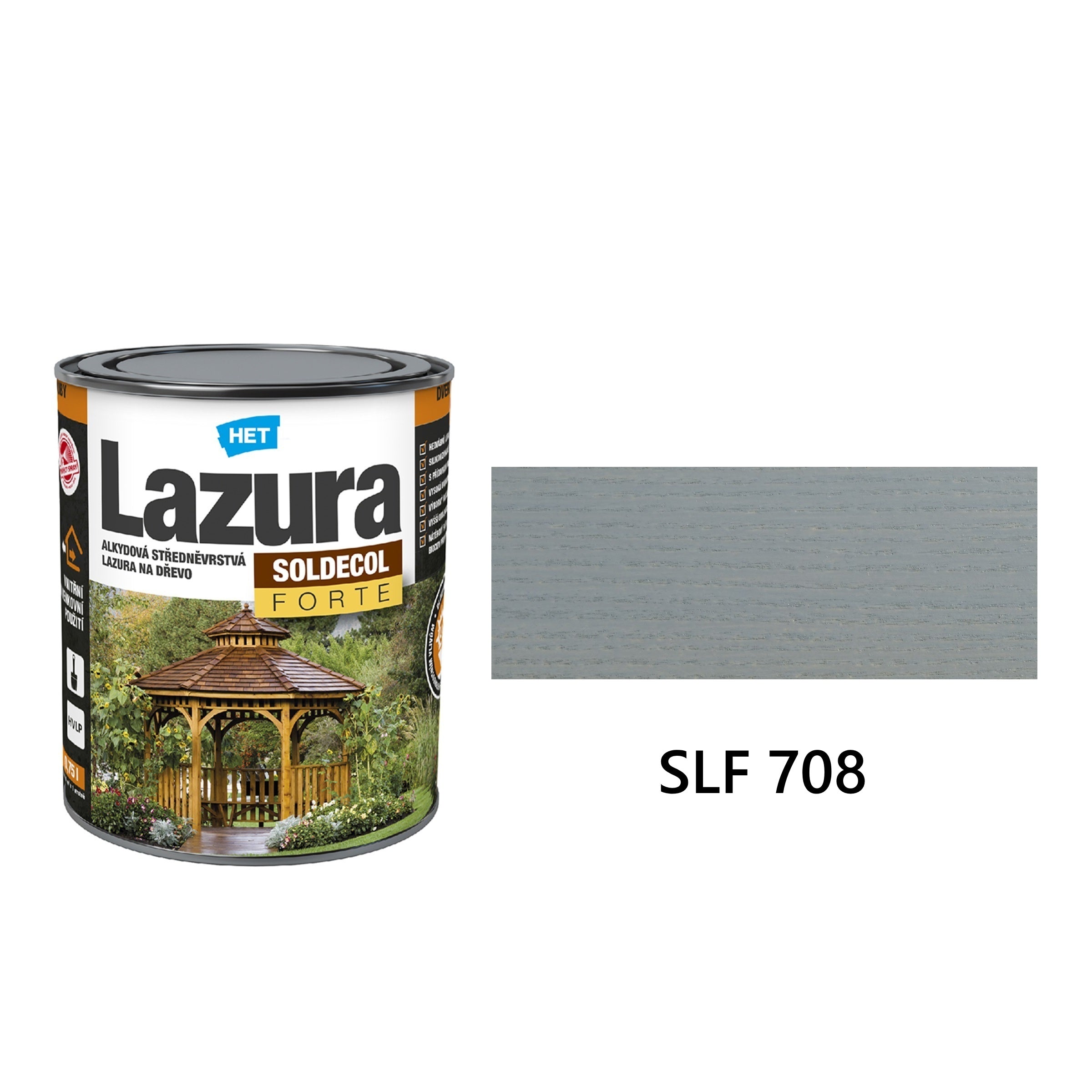 HET SOLDECOL Lazúra FORTE SLF  708