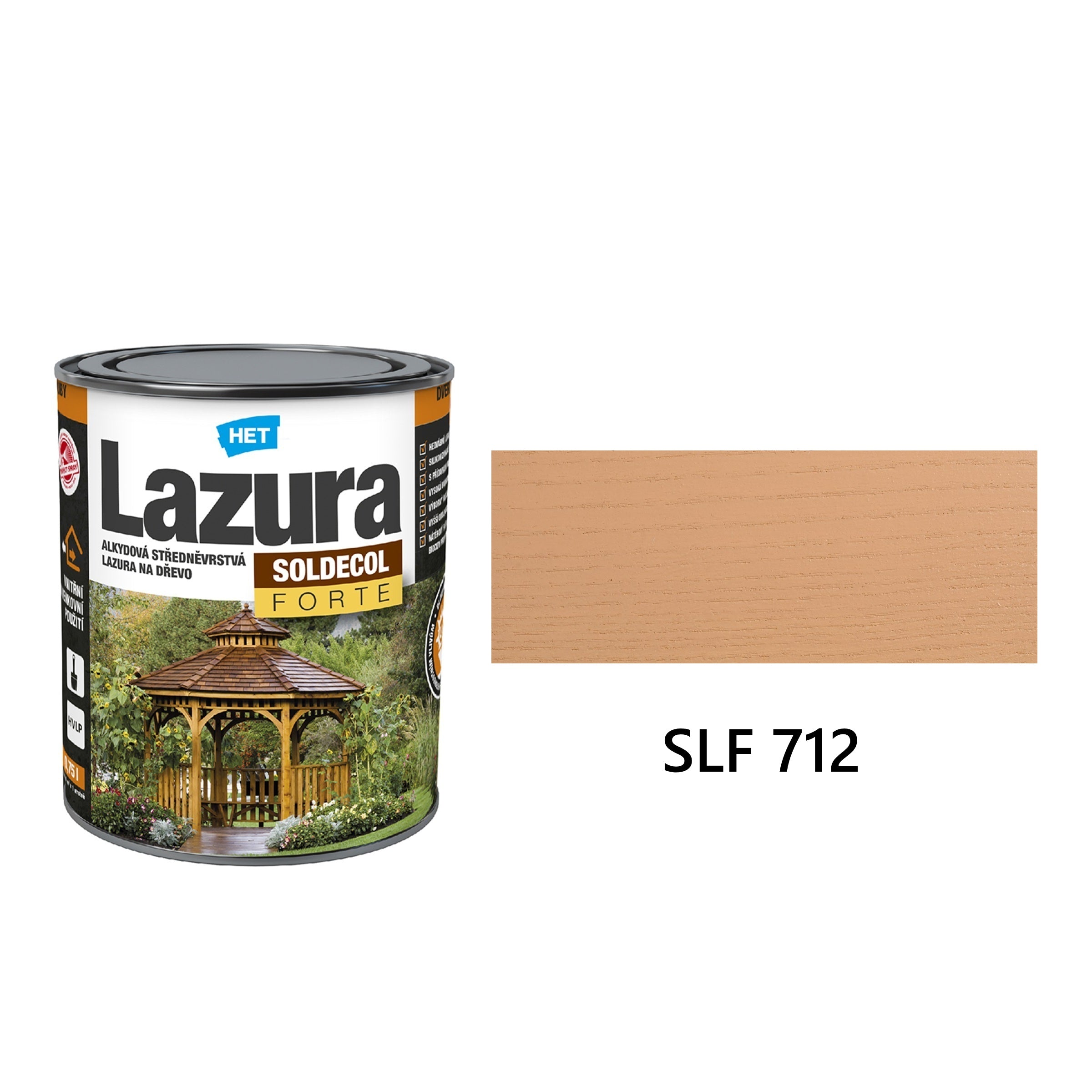 HET SOLDECOL Lazúra FORTE SLF 712
