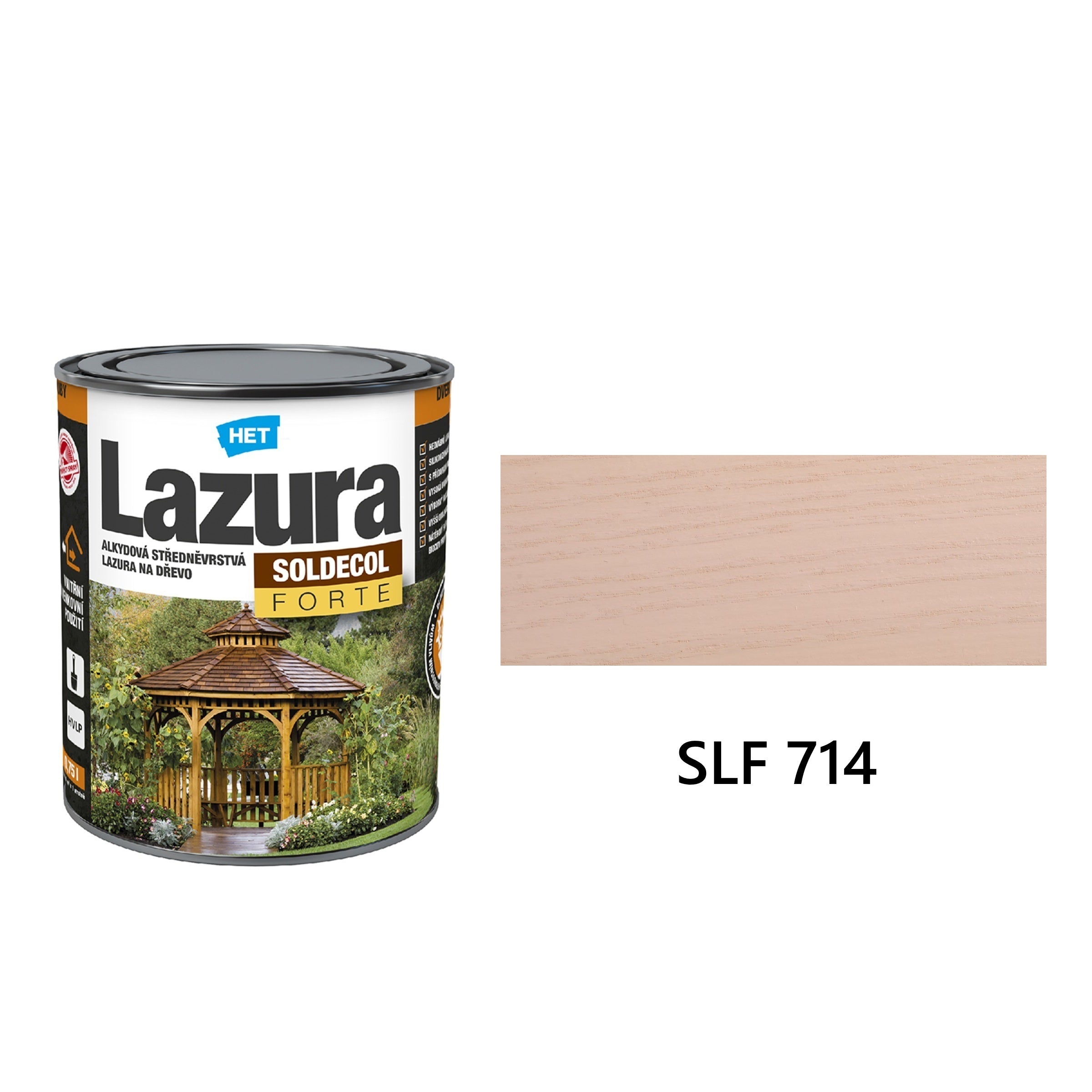 HET SOLDECOL Lazúra FORTE SLF 714
