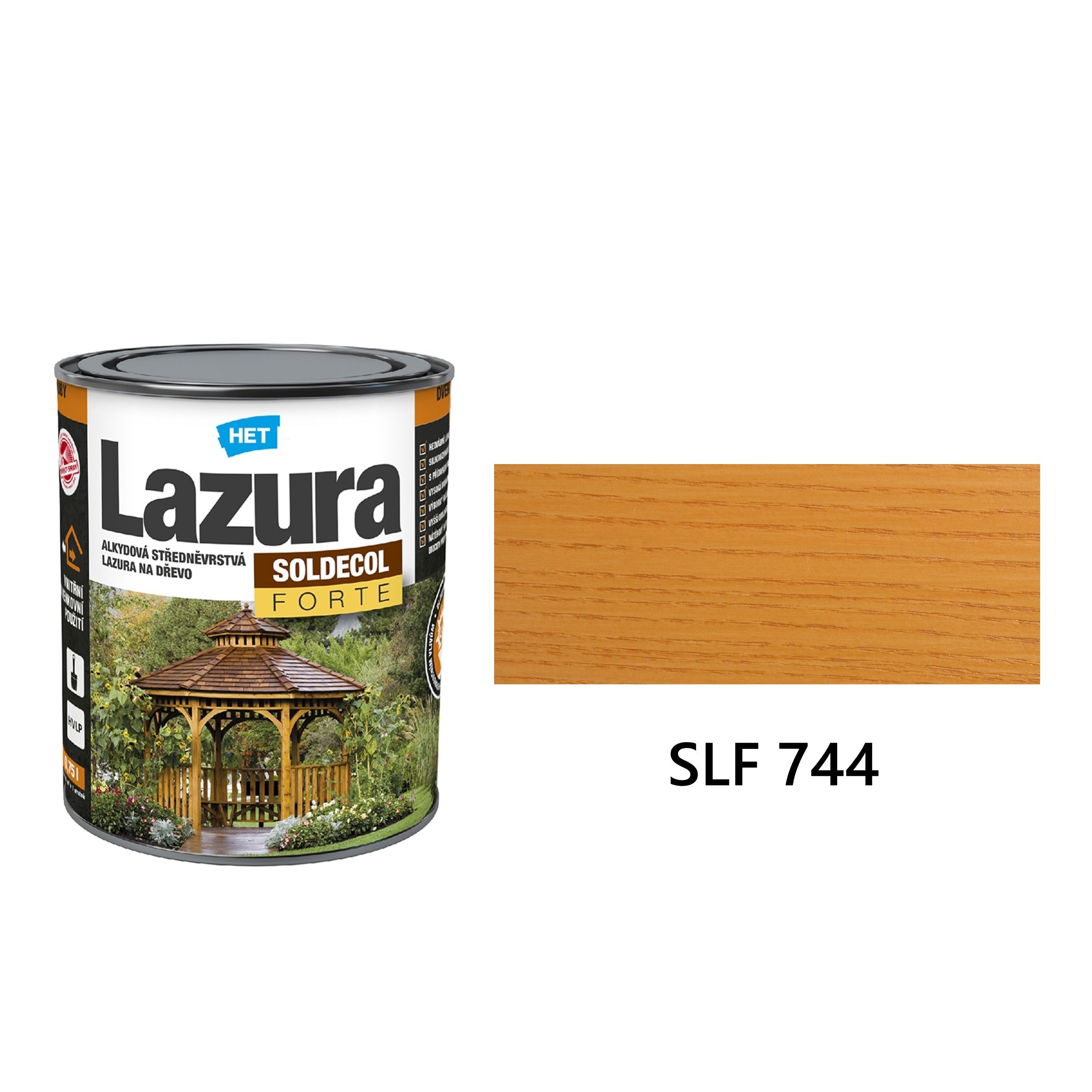 HET SOLDECOL Lazúra FORTE SLF  744