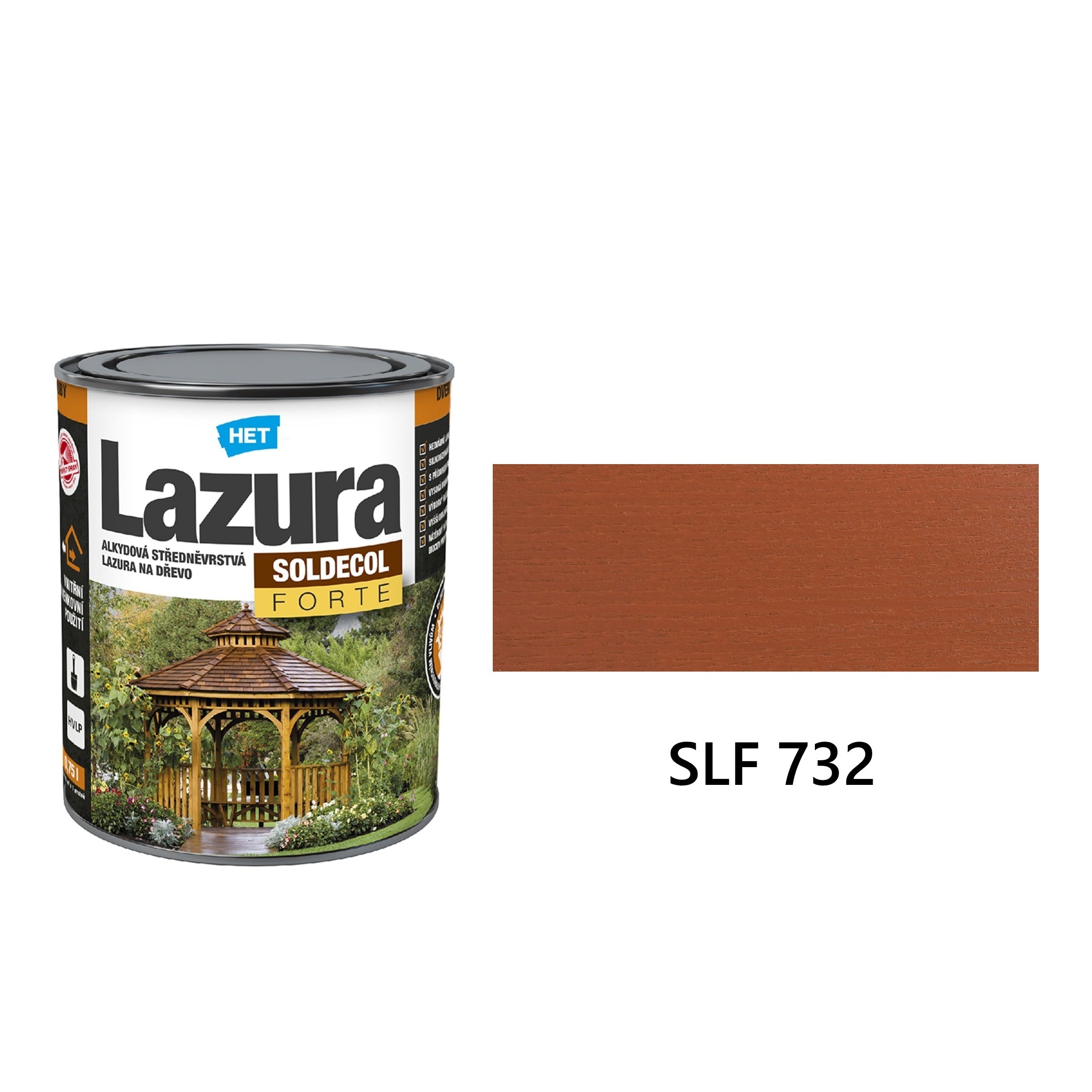 HET SOLDECOL Lazúra FORTE SLF 732