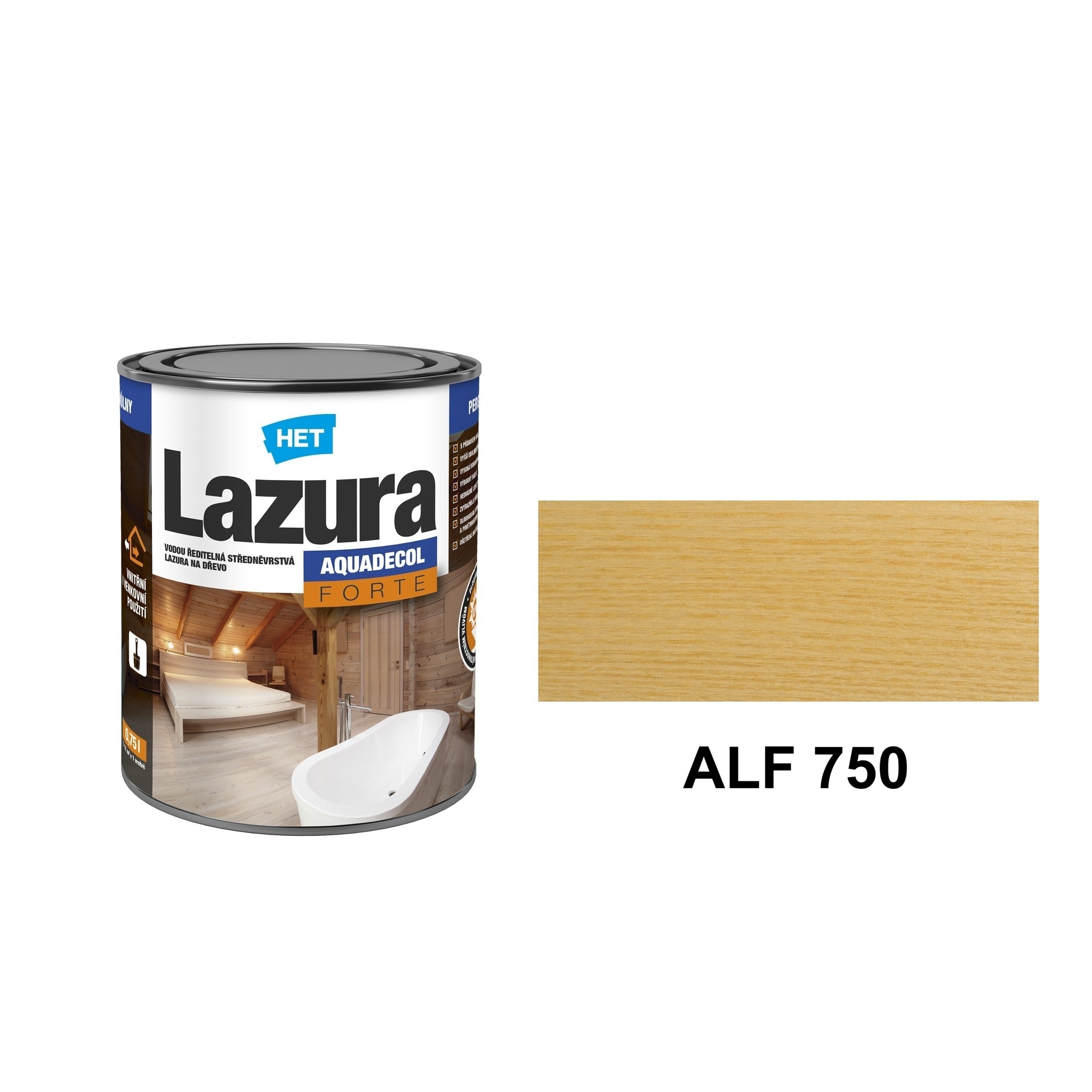 HET Aquadecol LAZÚRA FORTE ALF 750