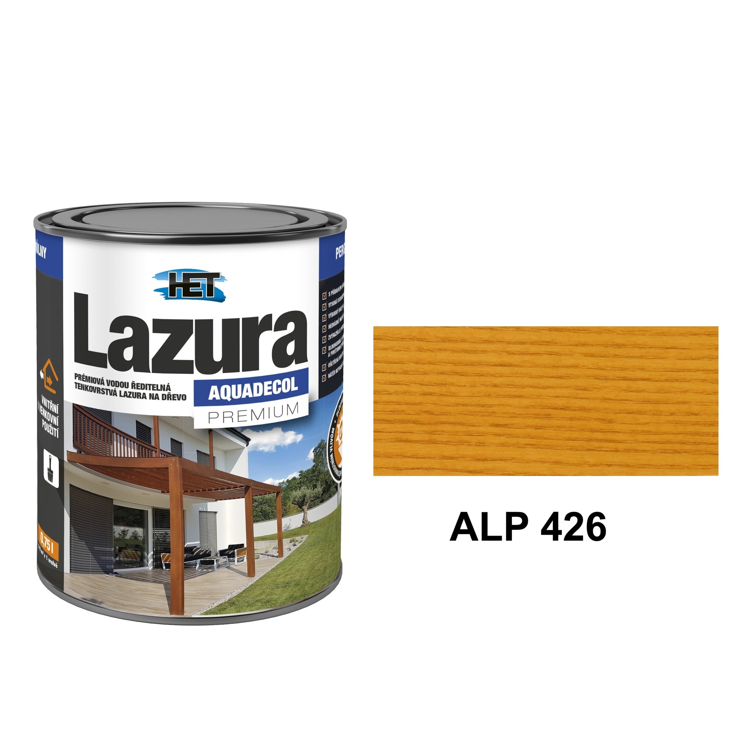 HET Aquadecol LAZÚRA PREMIUM ALP 426