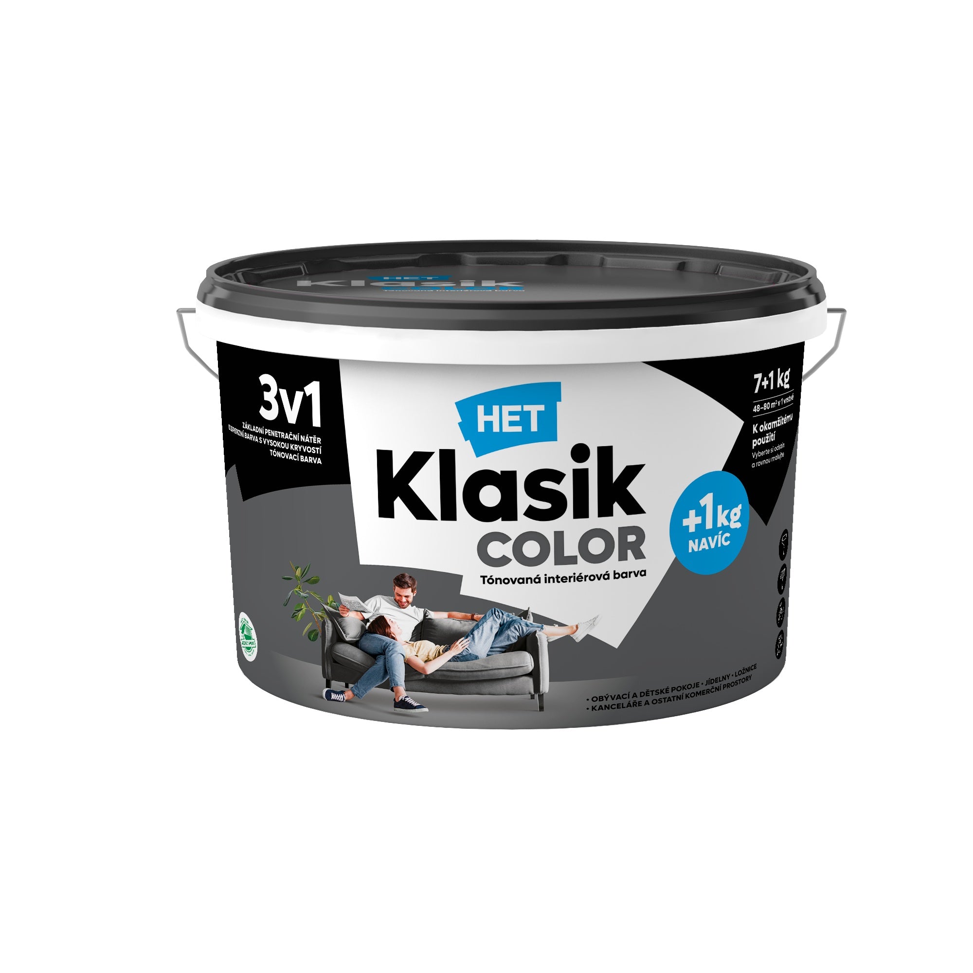 HET Klasik COLOR tónovaná interiérová akrylátová disperzná farba na stenu_7+1kg_0187