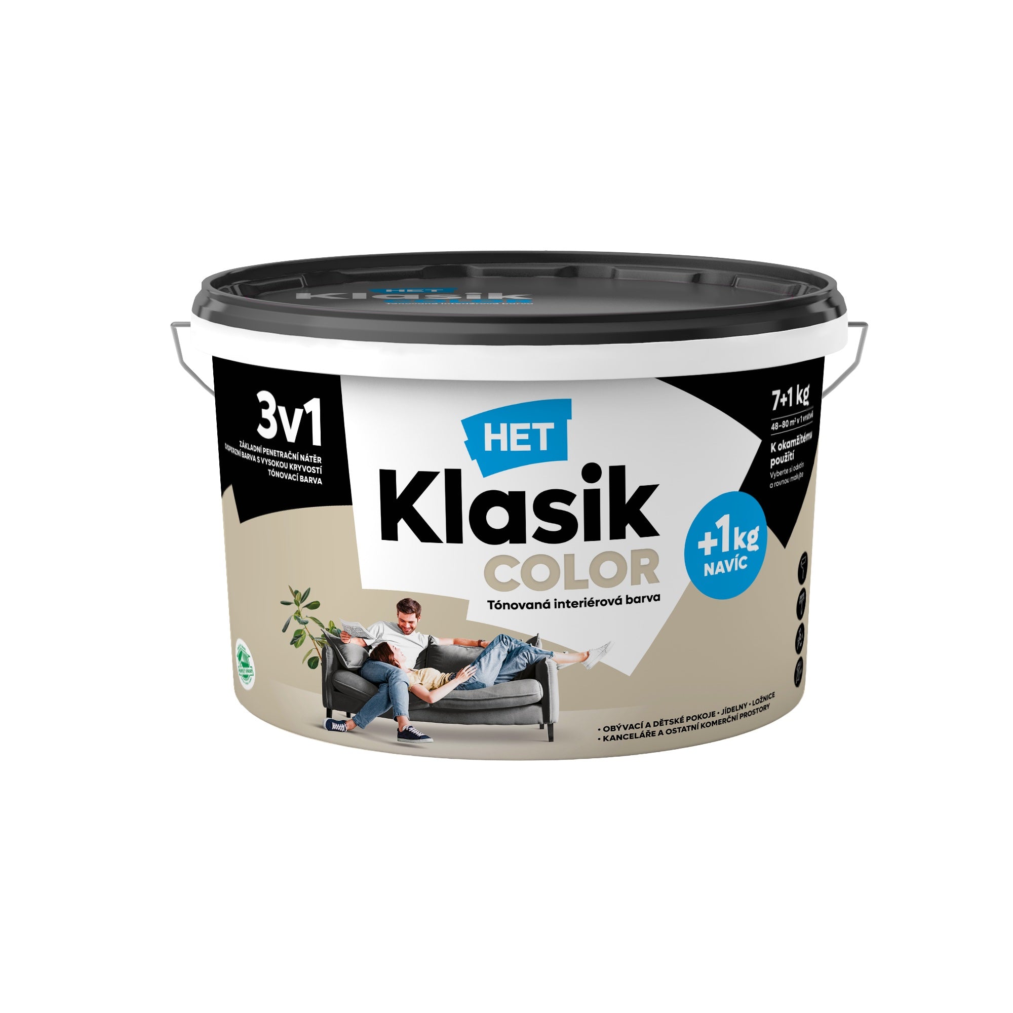 HET Klasik COLOR tónovaná interiérová akrylátová disperzná farba na stenu_7+1kg_0218
