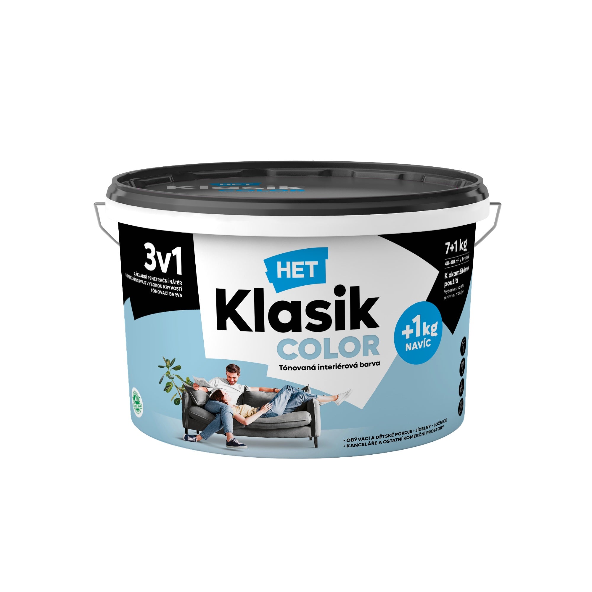 HET Klasik COLOR tónovaná interiérová akrylátová disperzná farba na stenu_7+1kg_0427