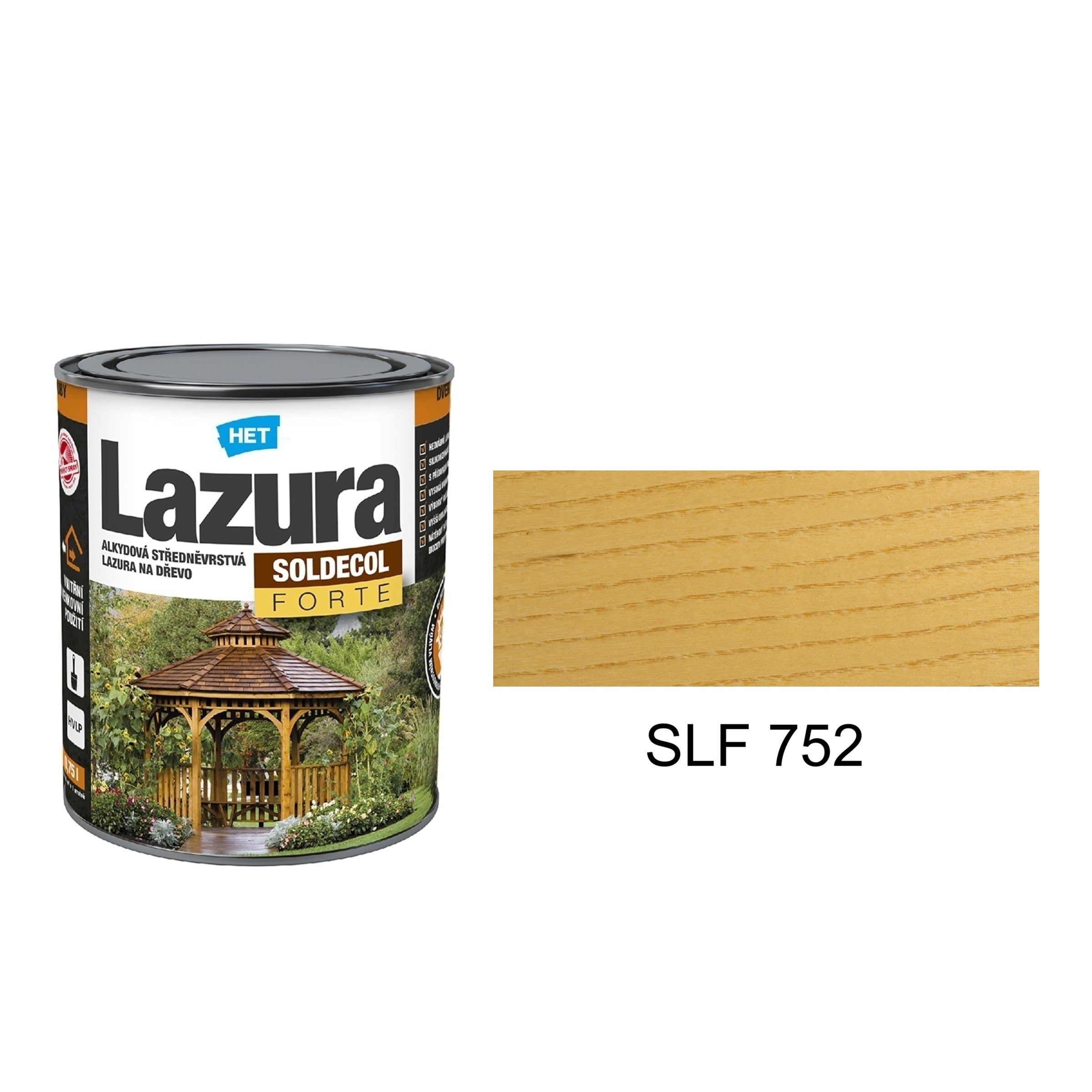 HET SOLDECOL Lazúra FORTE SLF 752