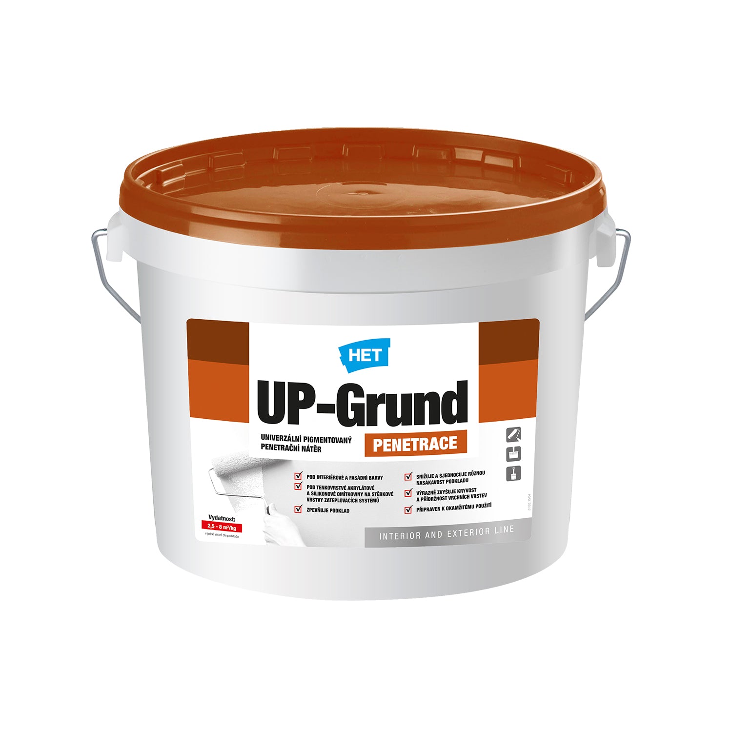 HET UP-Grund univerzálny pigmentovaný penetračný náter 5 kg