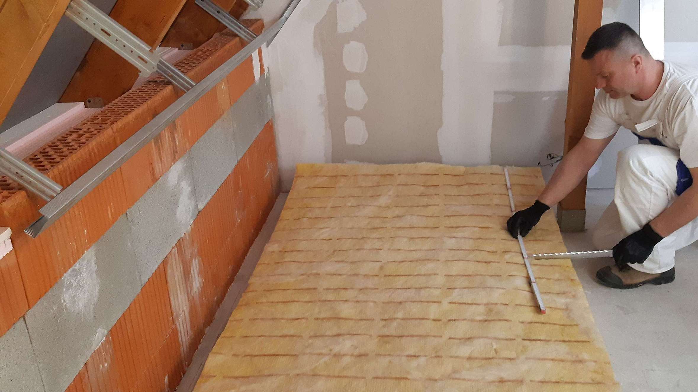 Isover DOMO PLUS λ 0,038 izolačný rolovaný pás tepelná izolácia