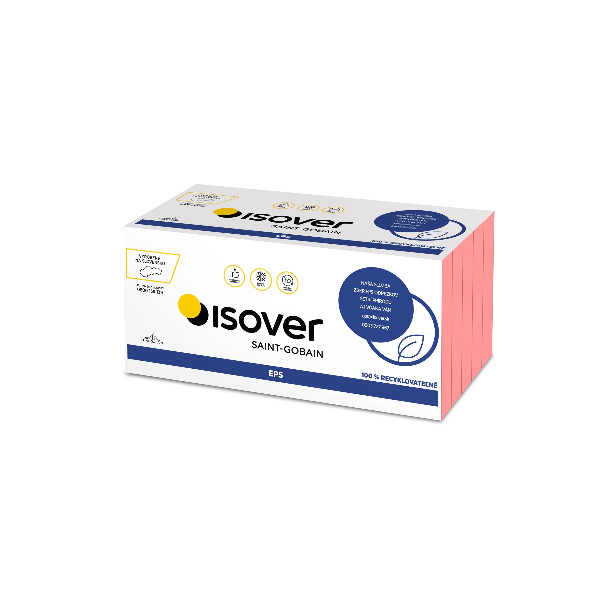 Isover EPS 150 λ 0,038 soklová doska 1000x500mm (balenie)