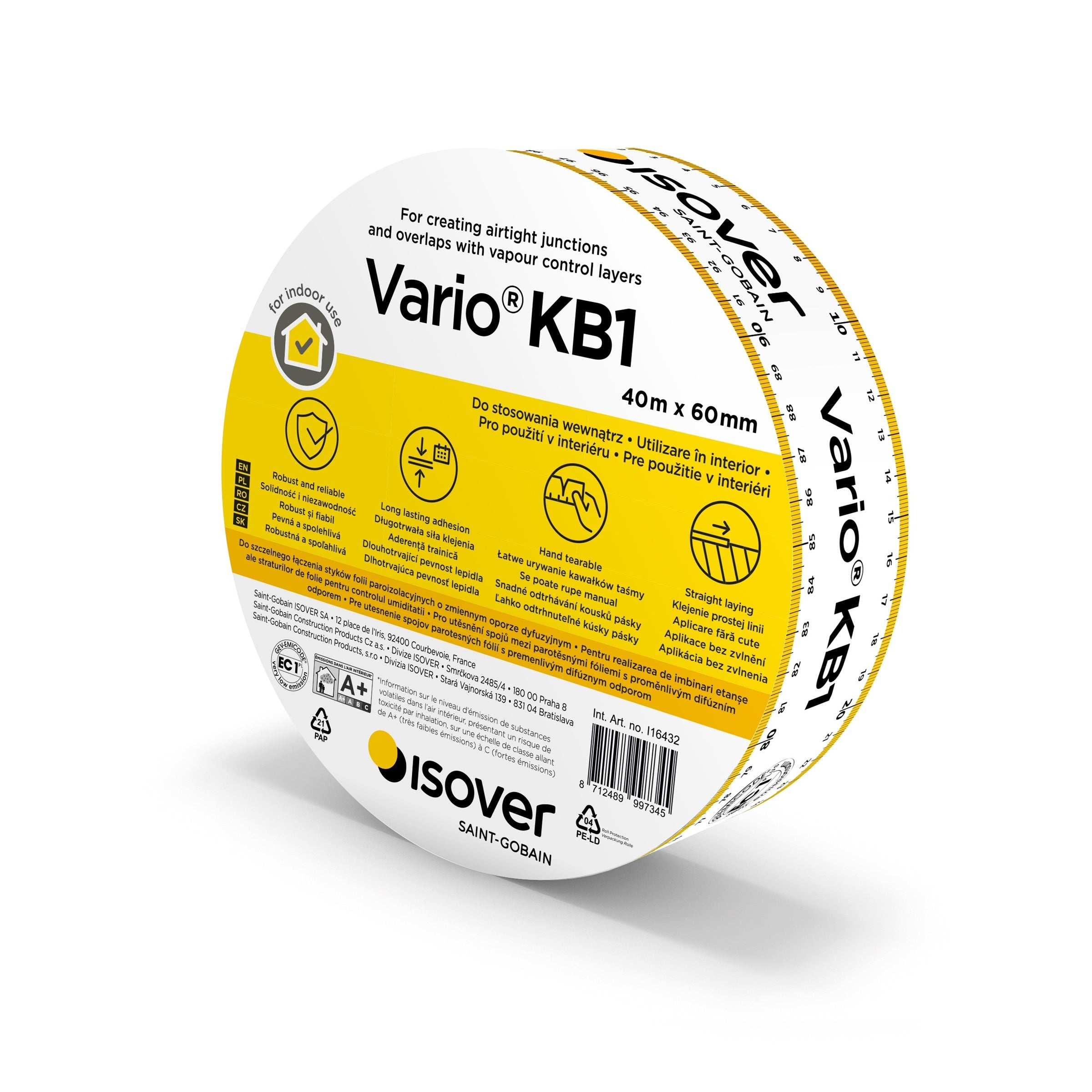 Isover Vario KB1 paropriepustná páska