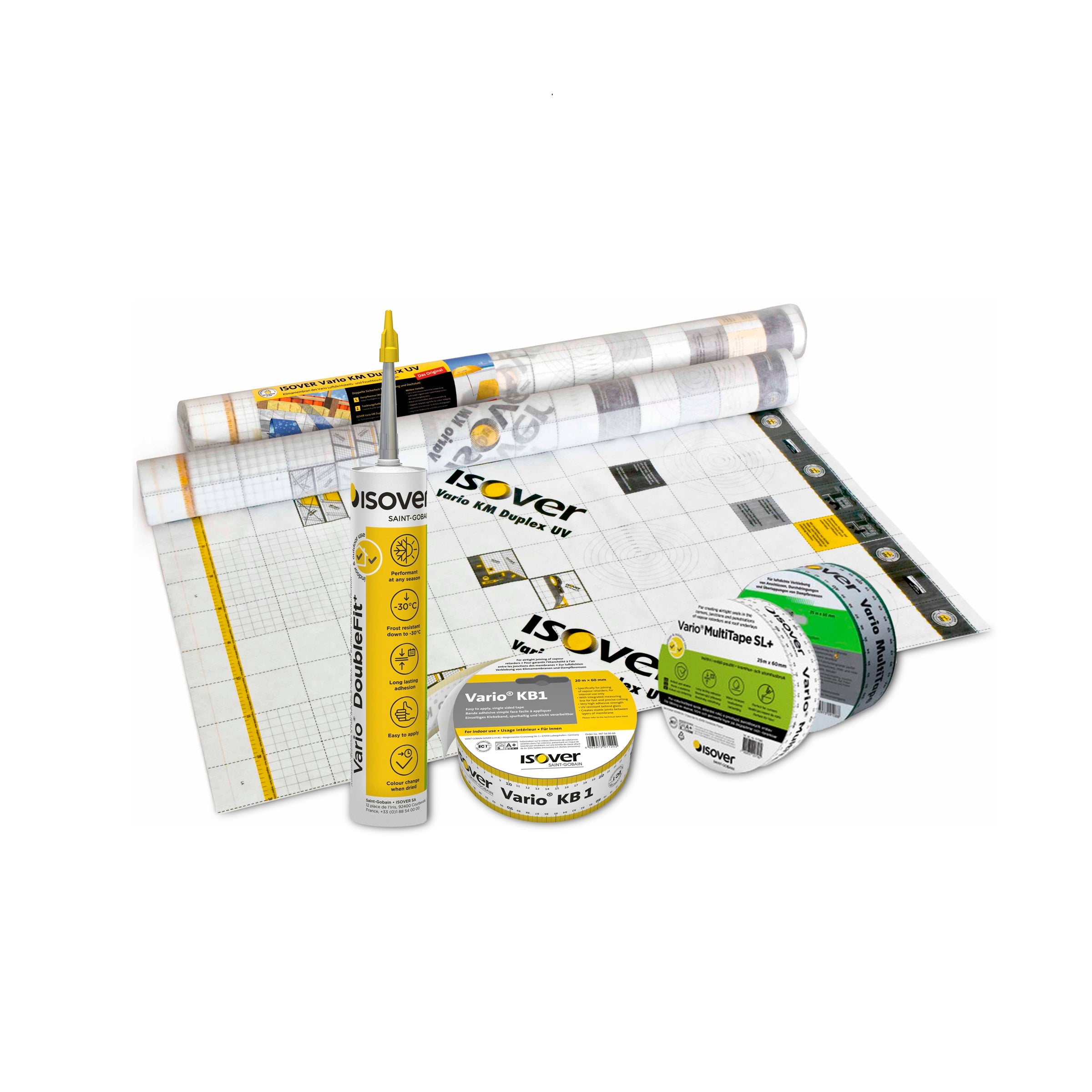 Isover Vario KM Duplex UV parozábranná fólia 1,5 x 40 m_set