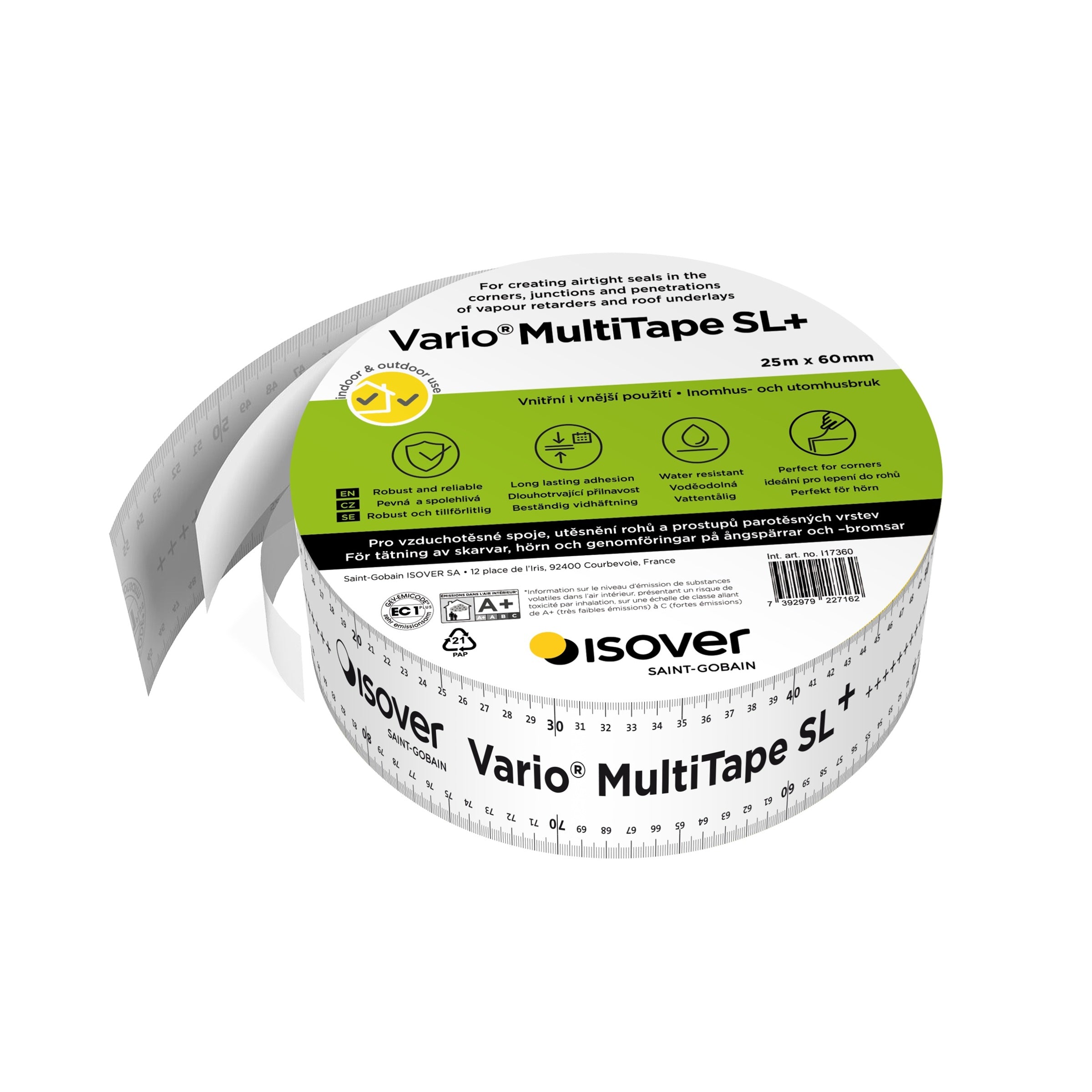 Isover Vario MultiTape SL+ parozábranná páska_ukážka1
