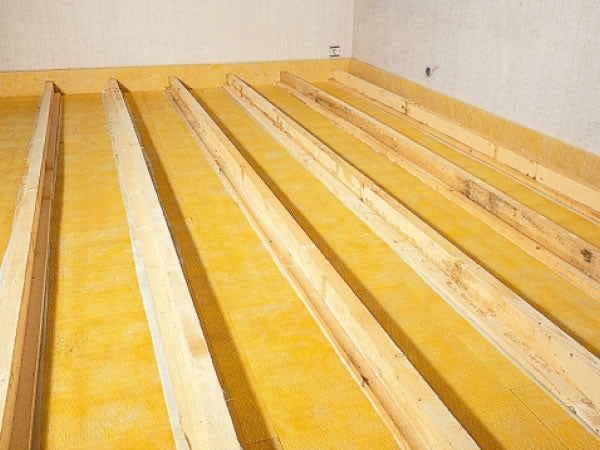 Isover TDPT λ 0,033 dosky tepelná izolácia plávajúcich podláh_montáž
