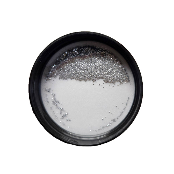 JUB DECOR Crystals Strieborné dekoratívne trblietky v géli_ukážka2
