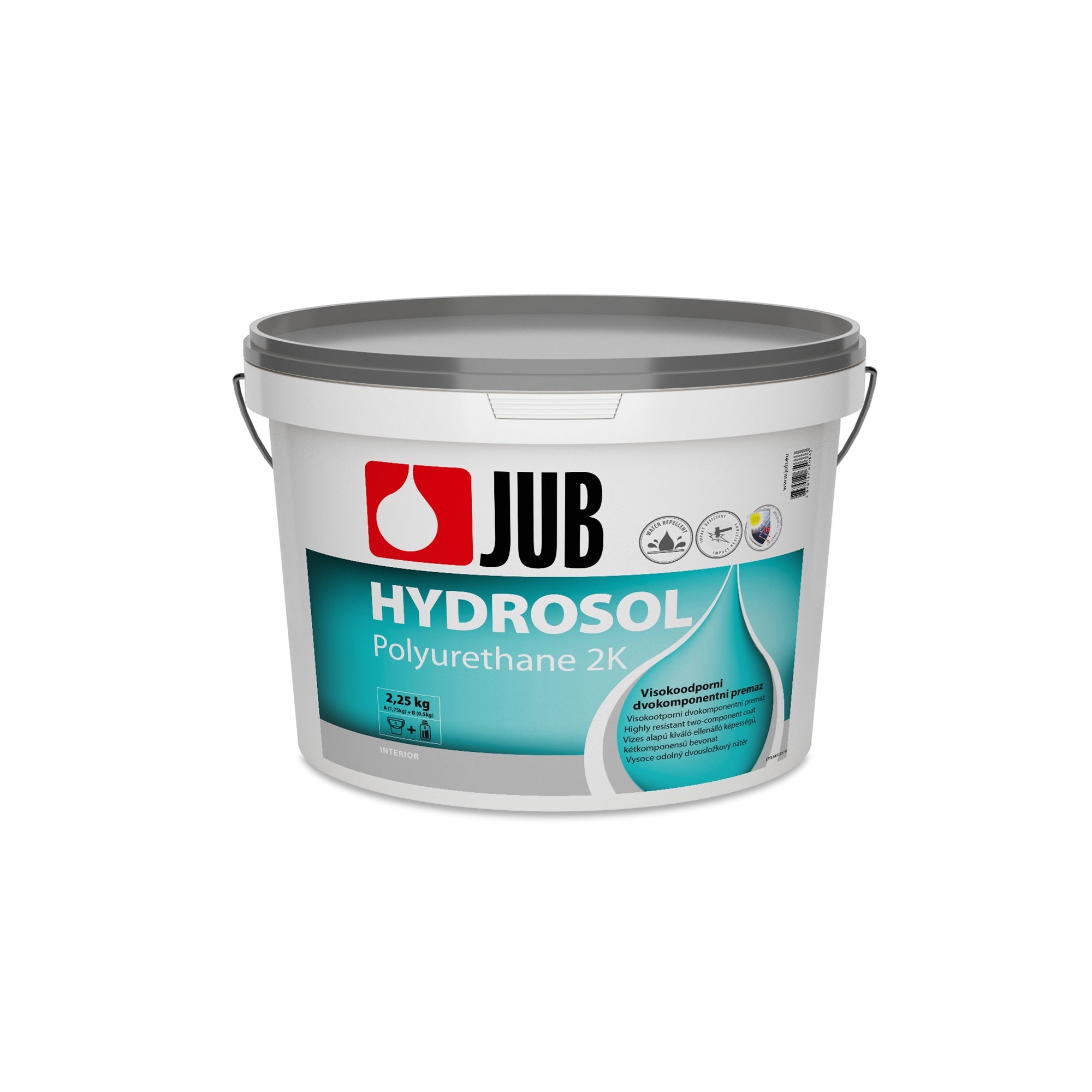 JUB HYDROSOL Polyurethane 2K Vodopudivá dvojkomponentná hydroizolácia 2,25 kg