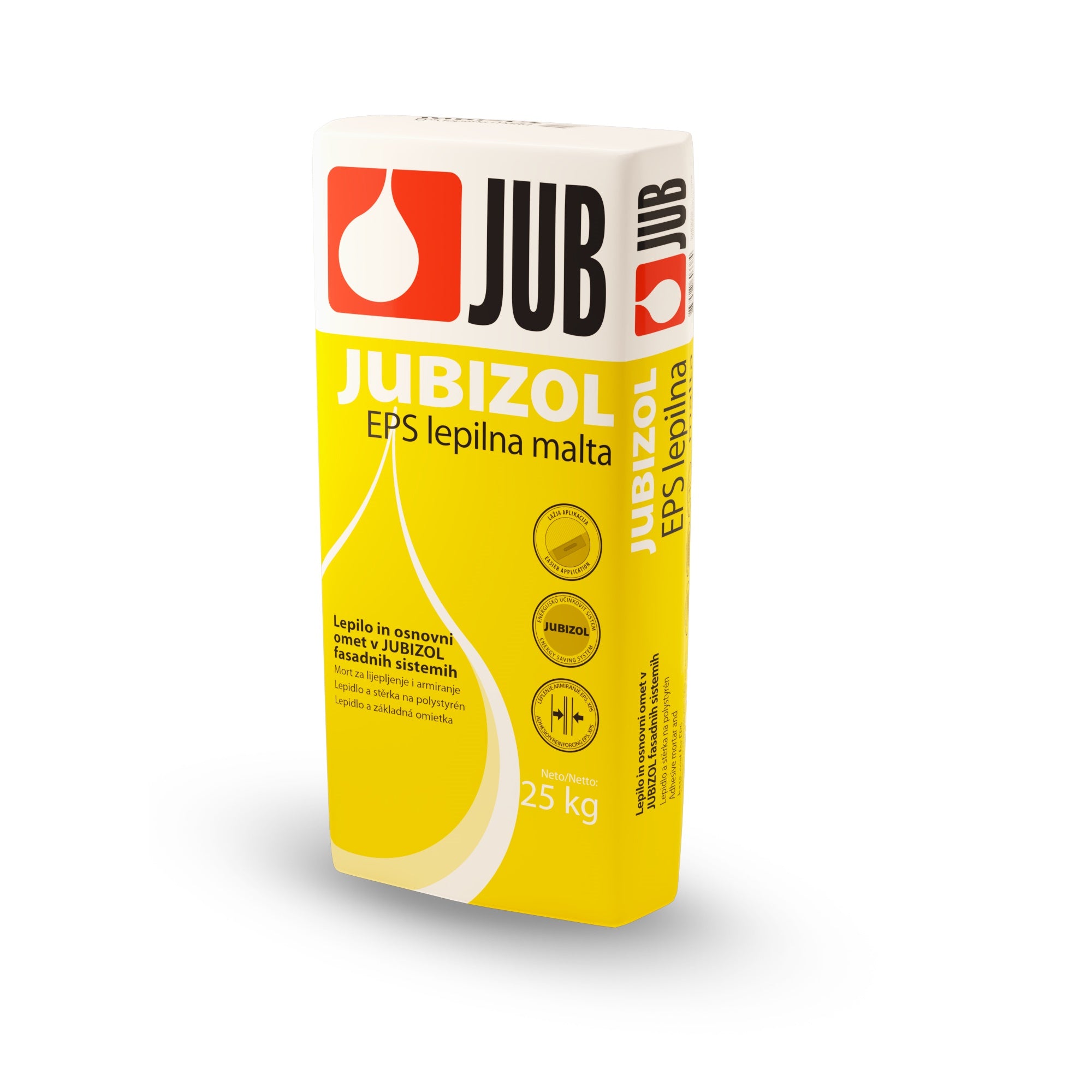 JUB JUBIZOL EPS lepiaca malta lepidlo a základná omietka 25 kg