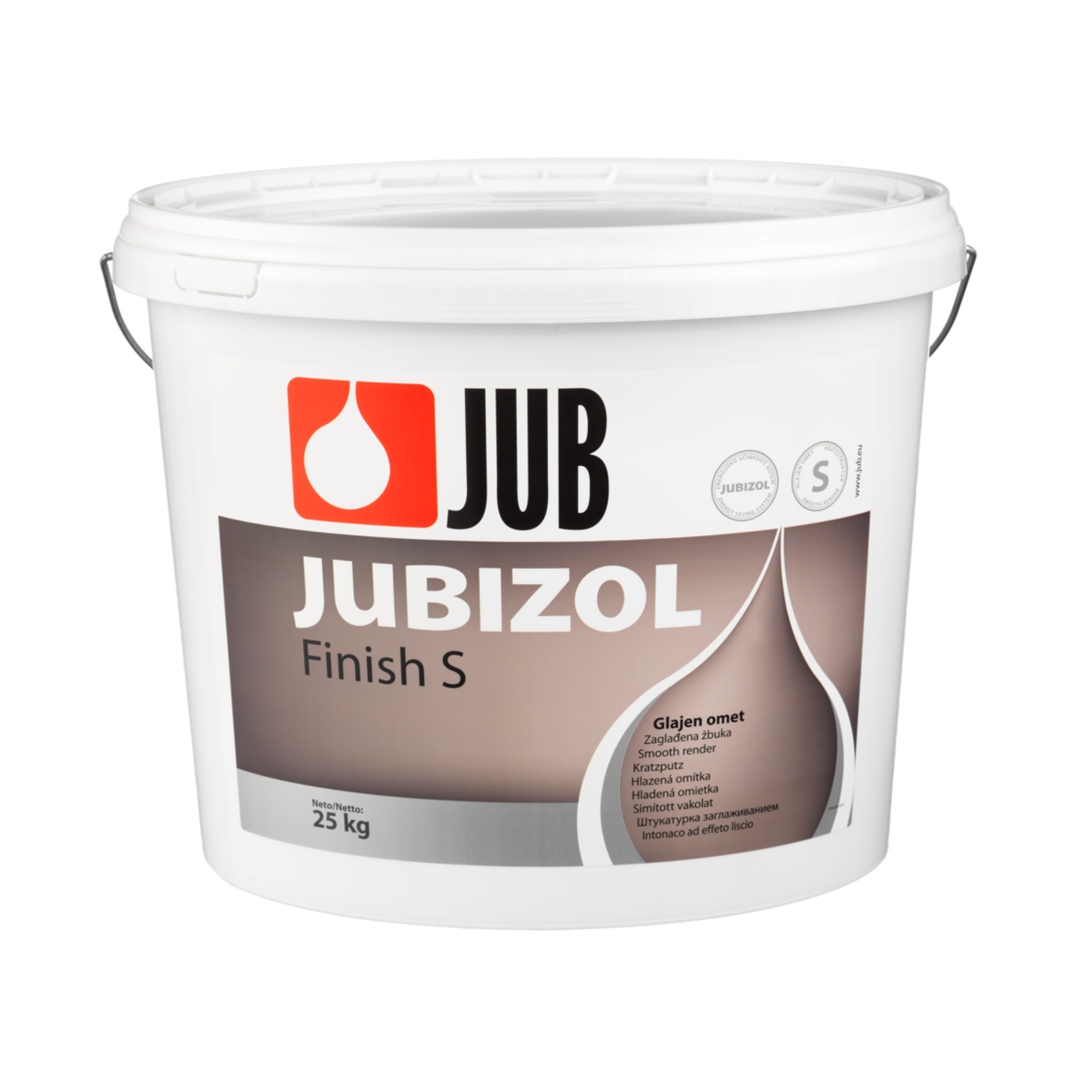 JUB JUBIZOL Finish S akrylátová hladená fasádna omietka