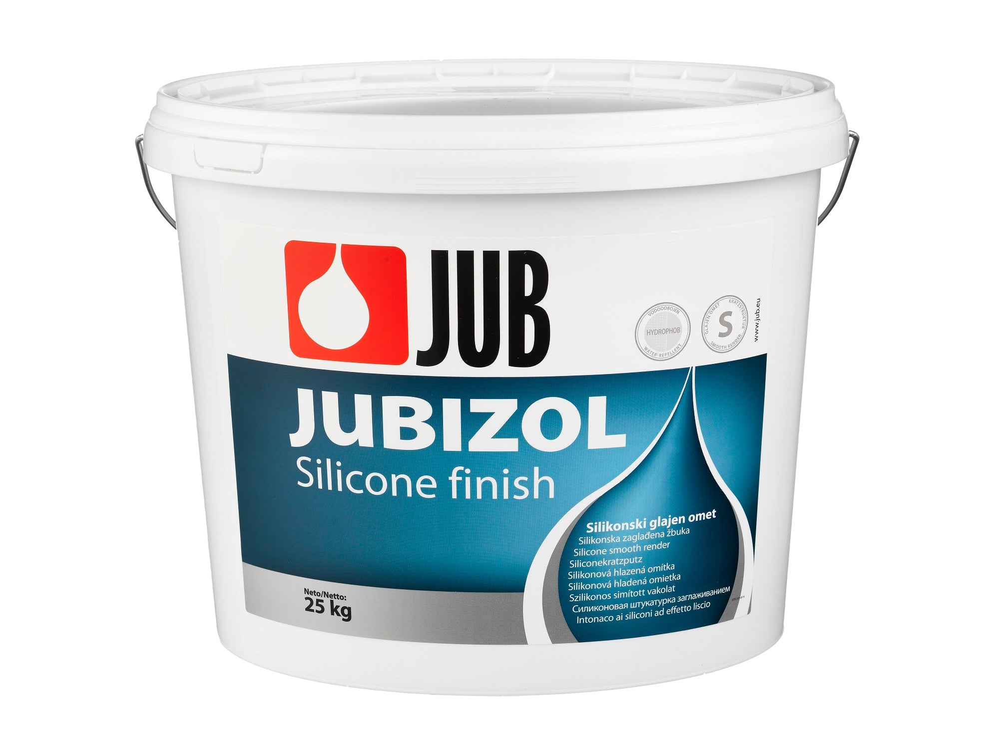 JUB JUBIZOL Silicone finish S silikónová hladená fasádna omietka 25 kg