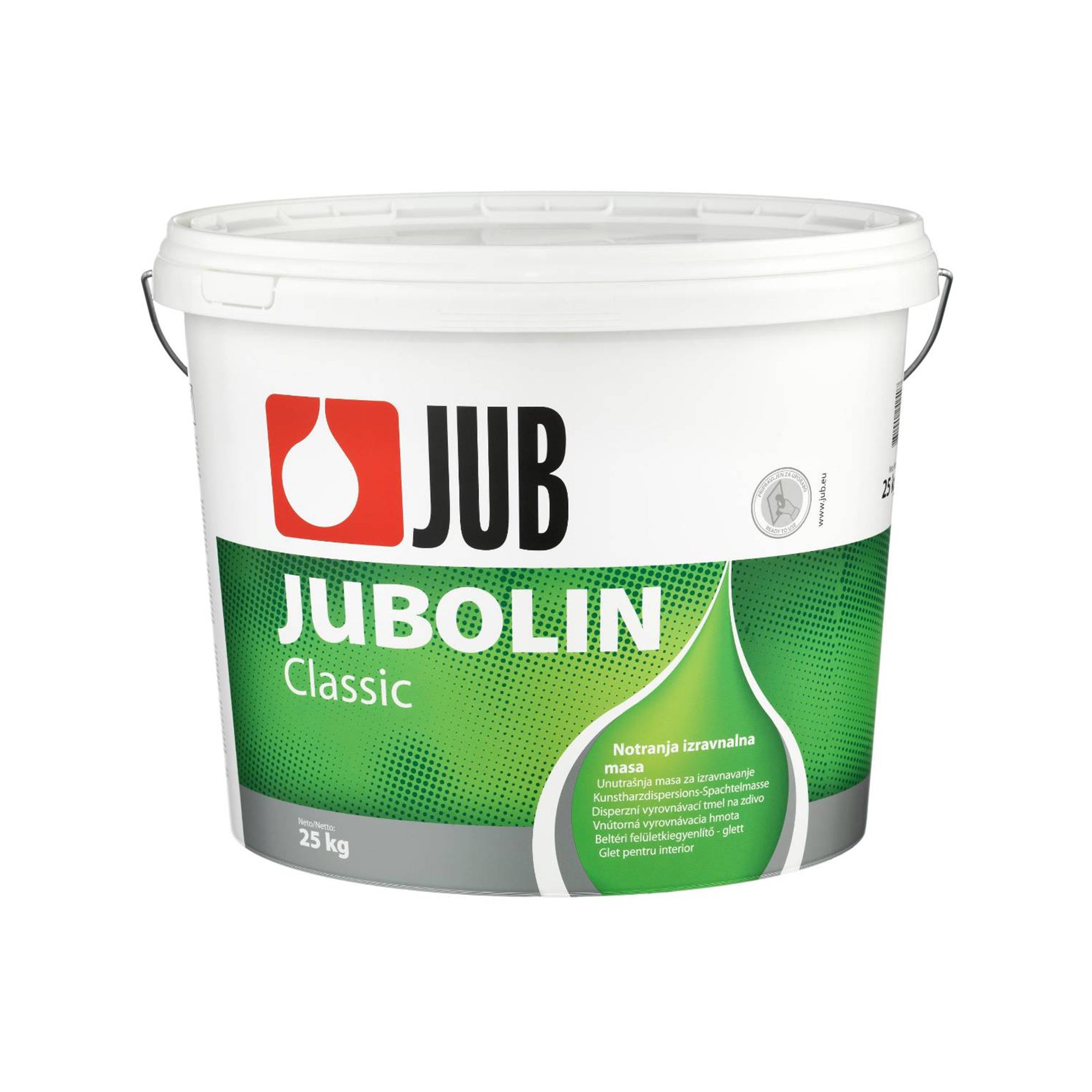 JUB JUBOLIN Classic vnútorný vyrovnávací tmel na stenu a strop 25 kg