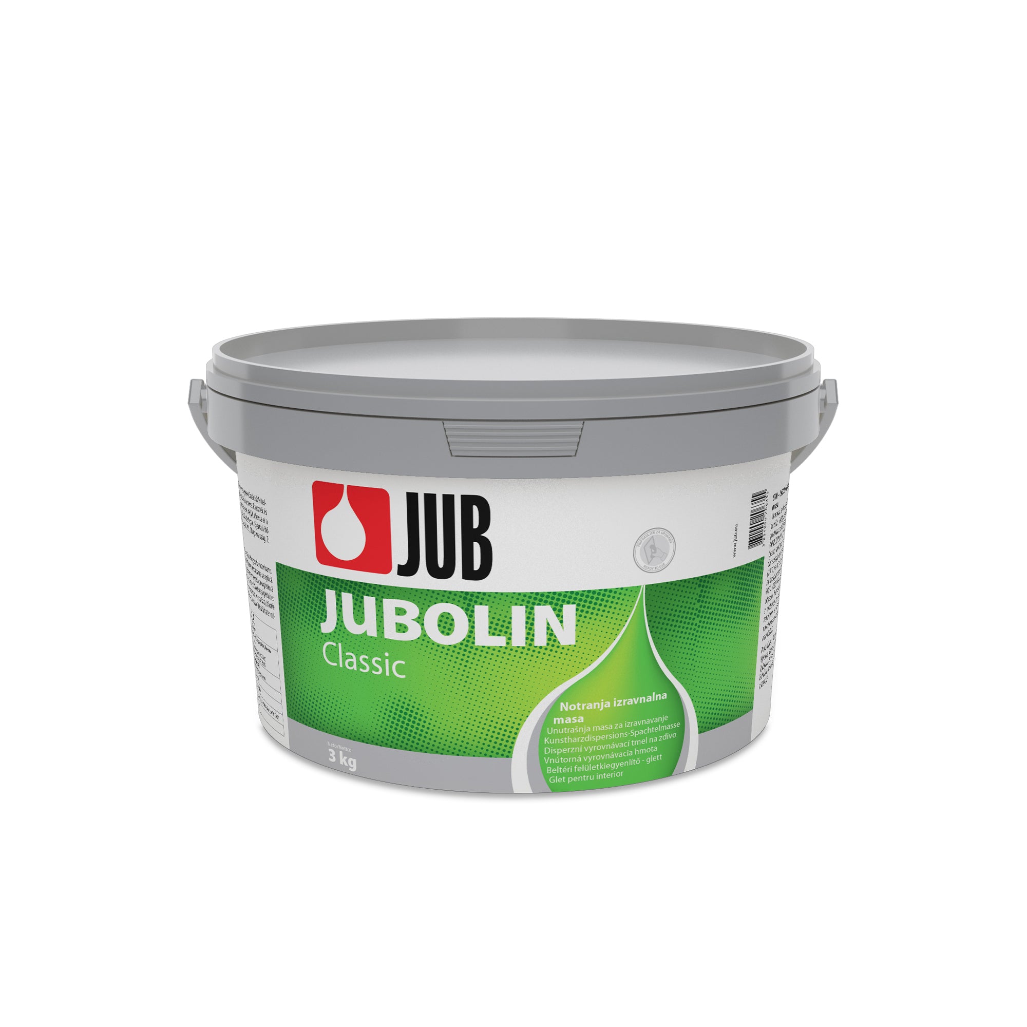 JUB JUBOLIN Classic vnútorný vyrovnávací tmel na stenu a strop 3 kg