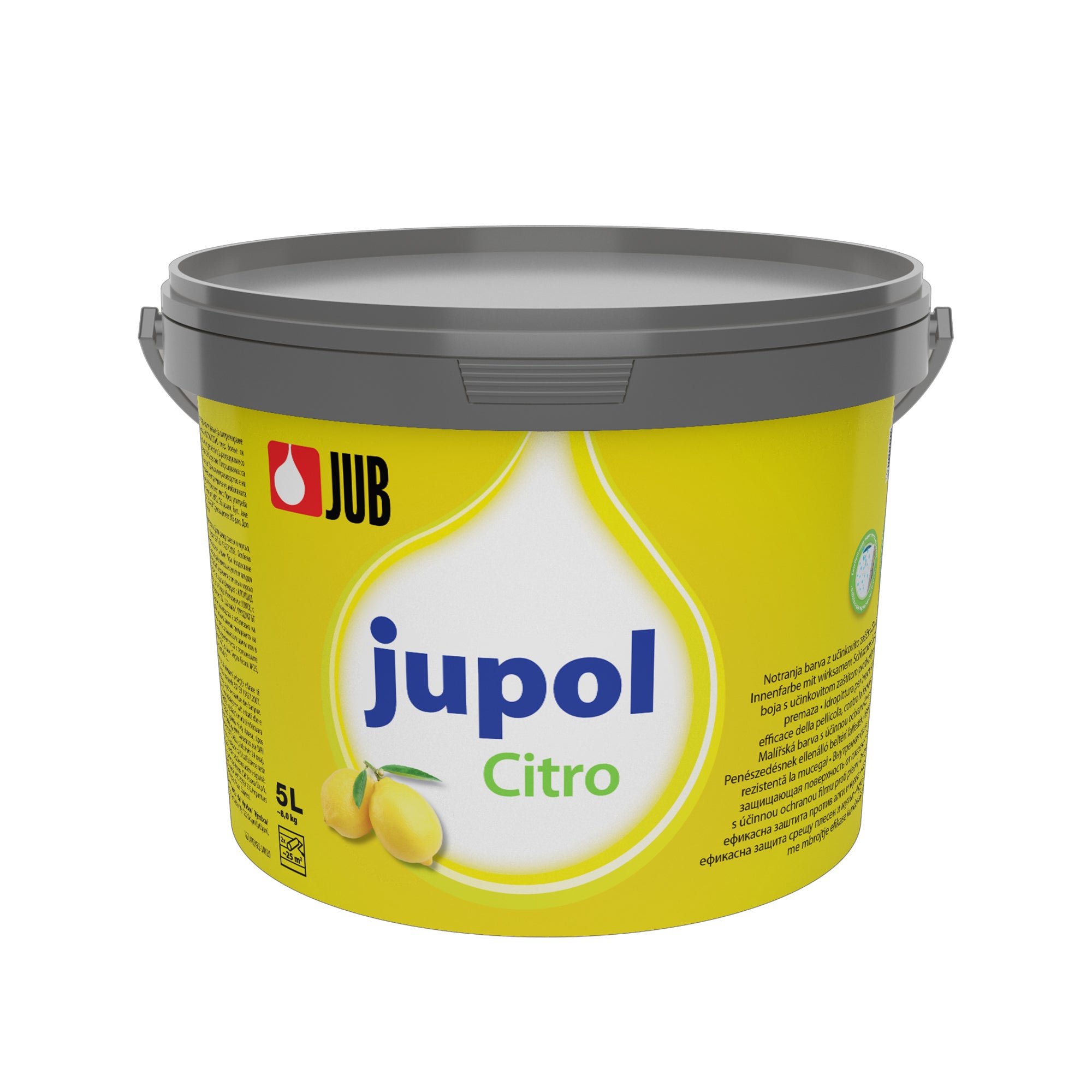 JUB JUPOL Citro biela interiérová protiplesňová farba 5 l