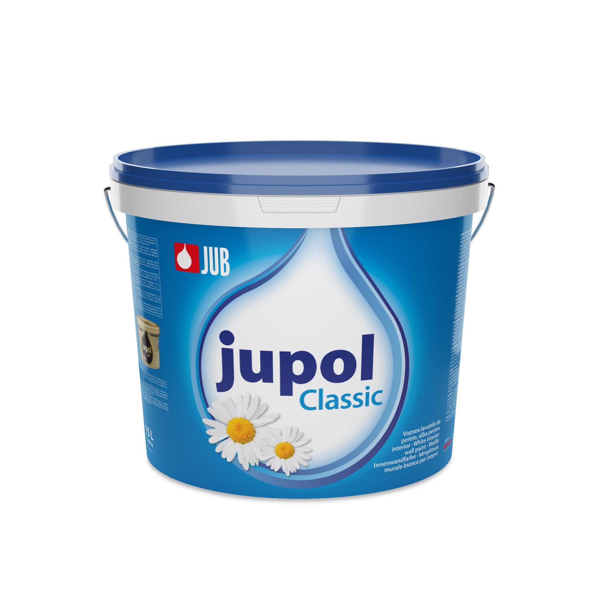 JUB JUPOL Classic biela interiérová maliarska farba na stenu 10 l
