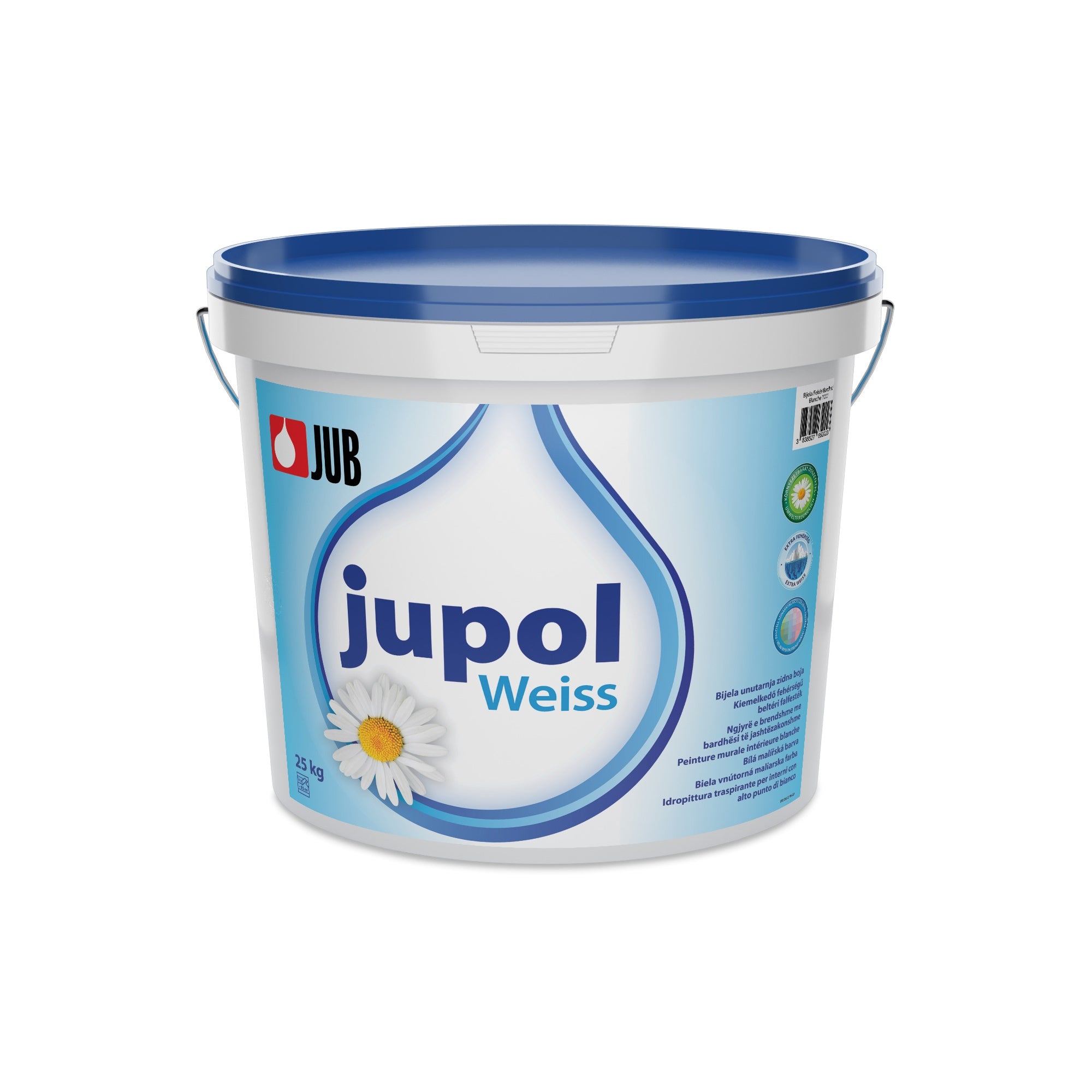 JUB jupol Weiss biela vnútorná maliarska farba 25 kg