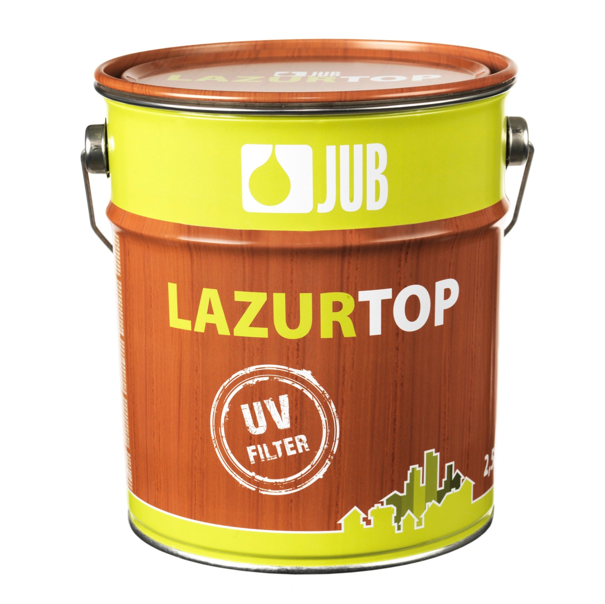 JUB LAZURTOP hrubovrstvá lazúra na drevo 2,5 l