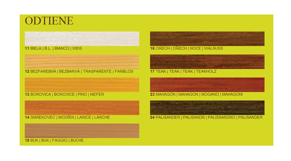 JUB LAZURTOP hrubovrstvá lazúra na drevo