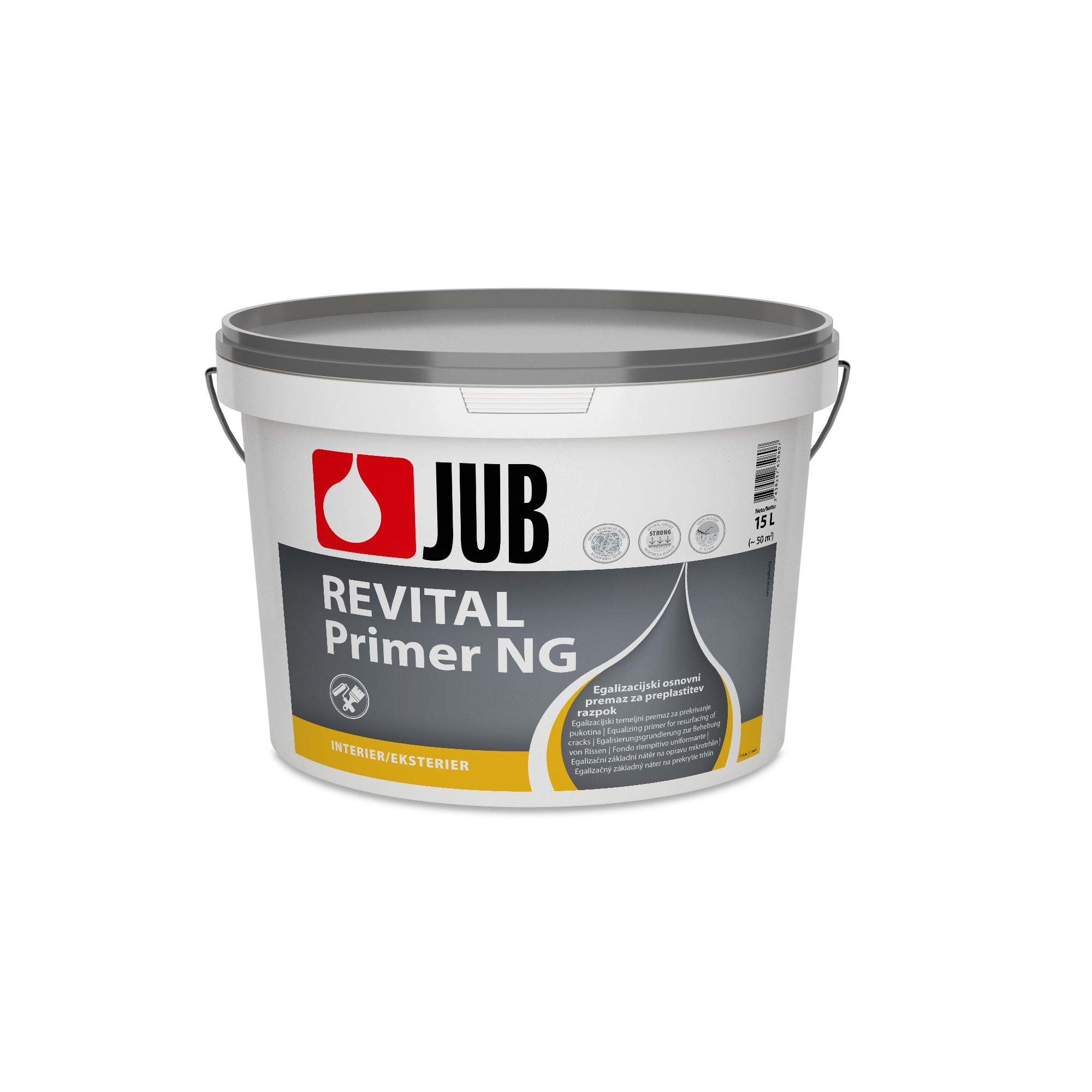 JUB REVITAL Primer základný náter na prekrytie mikrotrhlín 15 l