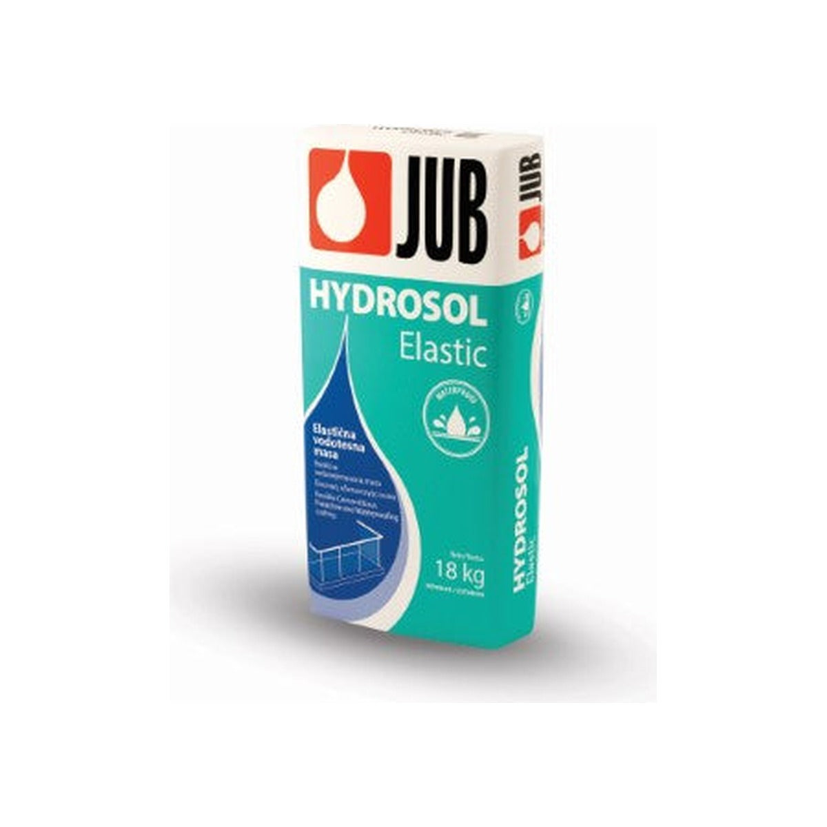 JUB HYDROSOL Elastic elastická hydroizolácia vodotesná hmota 18 kg
