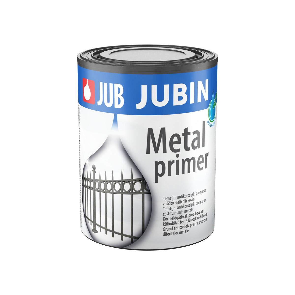 JUB JUBIN Metal primer základná antikorózna farba na železo a farebné kovy 0,65 l