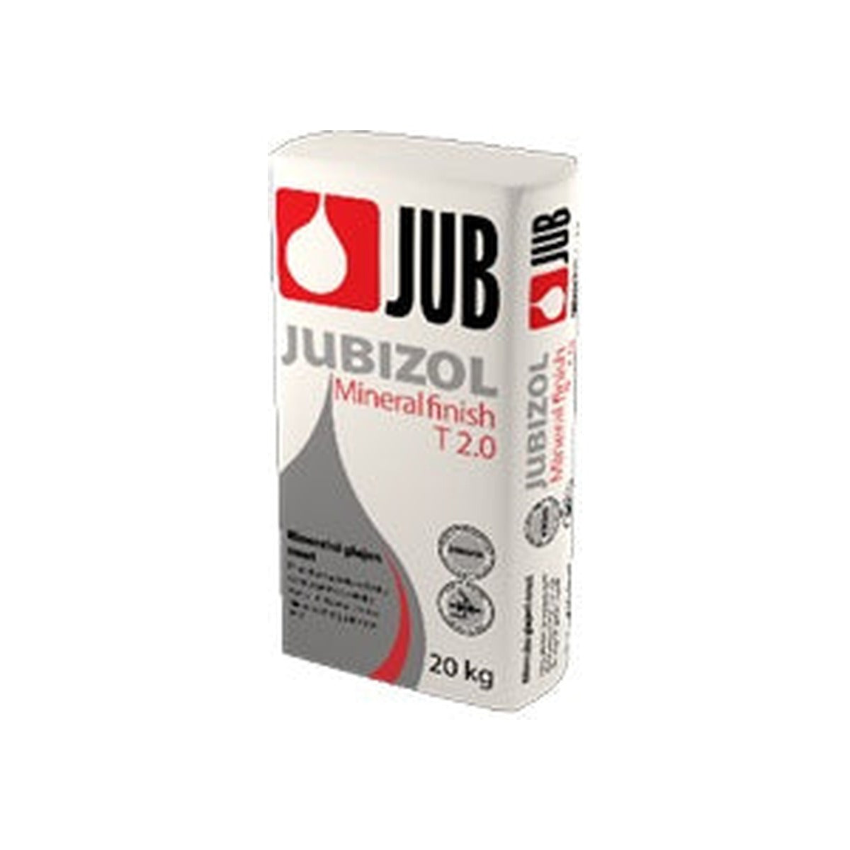 JUB JUBIZOL Mineral finish T biela tenkovrstvá škrabaná omietka 20 kg
