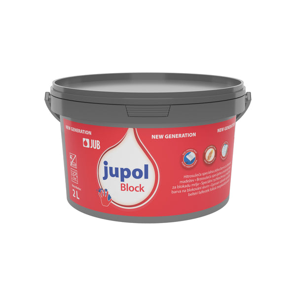 JUB JUPOL Block NEW GENERATION biela interiérová farba na blokovanie fľakov 2 l