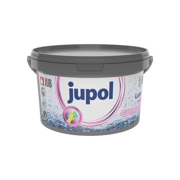 JUB JUPOL Latex matt vnútorná umývateľná maliarska farba 2 l