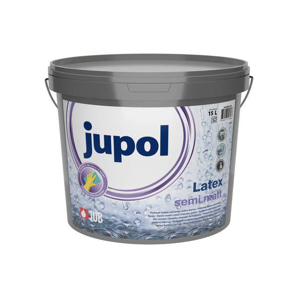 JUB JUPOL Latex semi matt vnútorná umývateľná maliarska farba 15 l