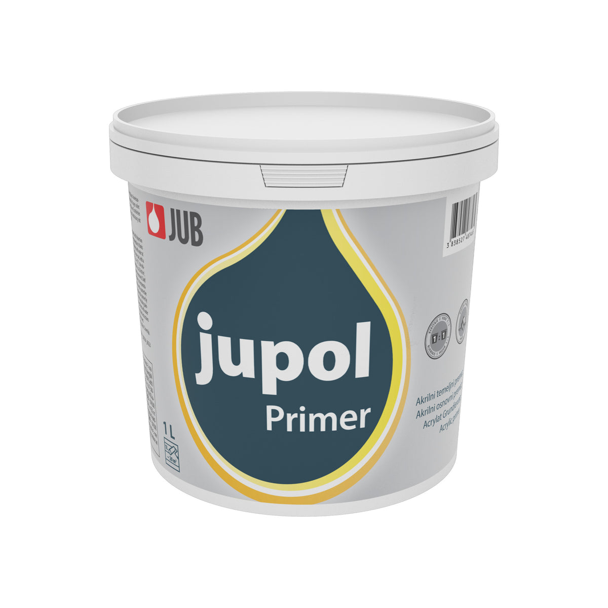 JUB JUPOL Primer akrylátový vnútorný základný náter 1 l
