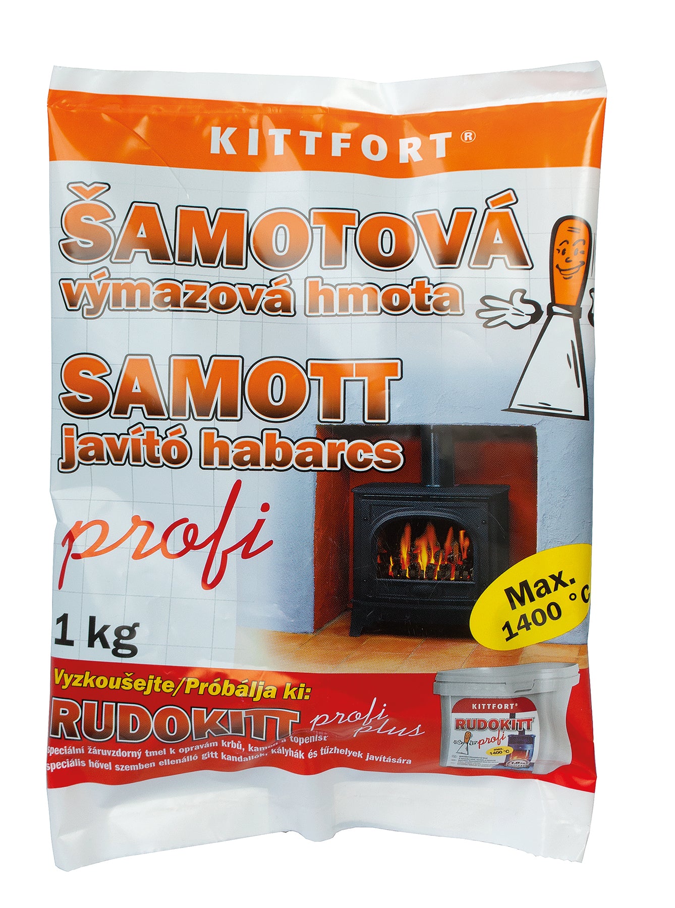 KITTFORT Šamotová vymazávacia hmota