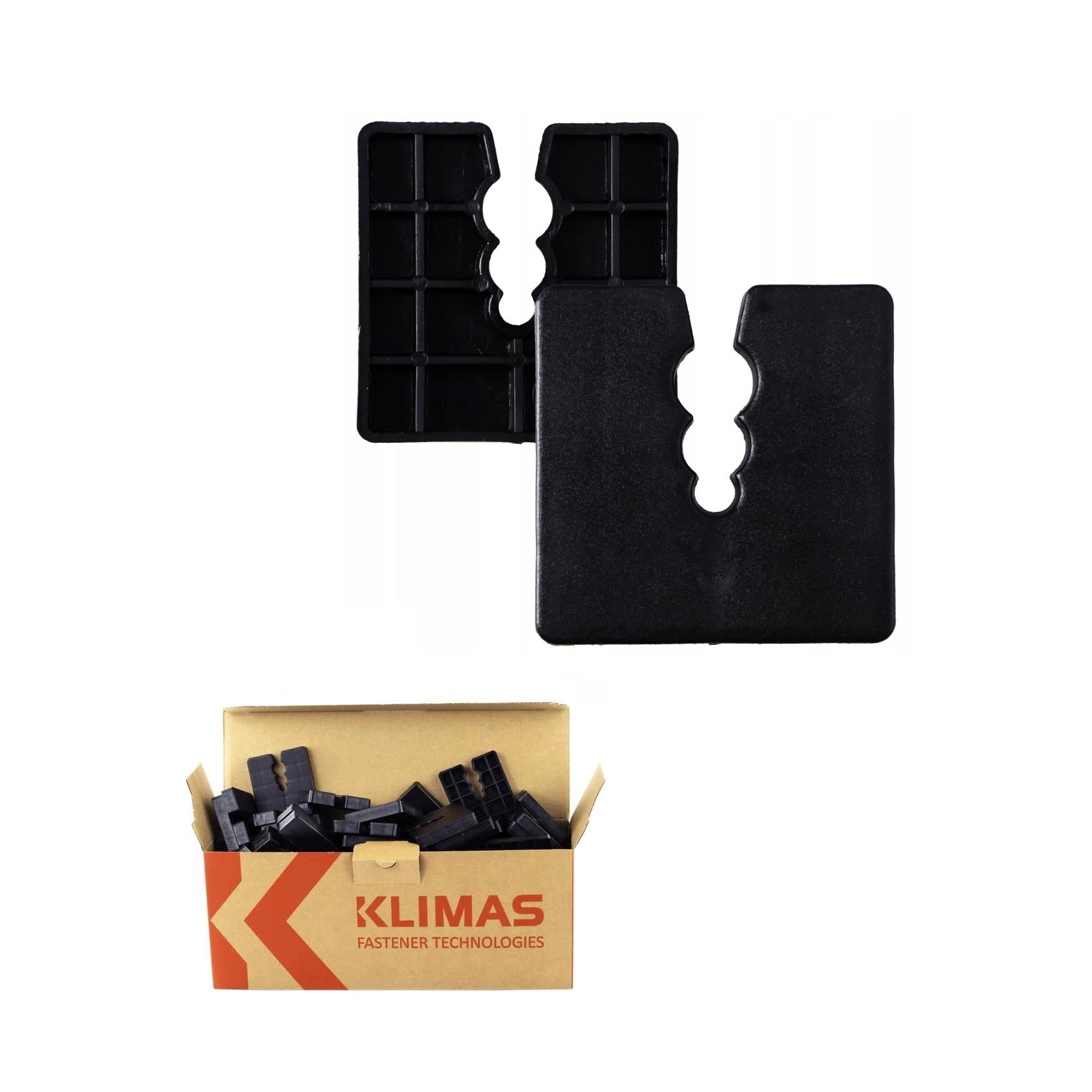 KLIMAS Wkret-met Dištančné podložky 50x50mm - PVC 10 mm