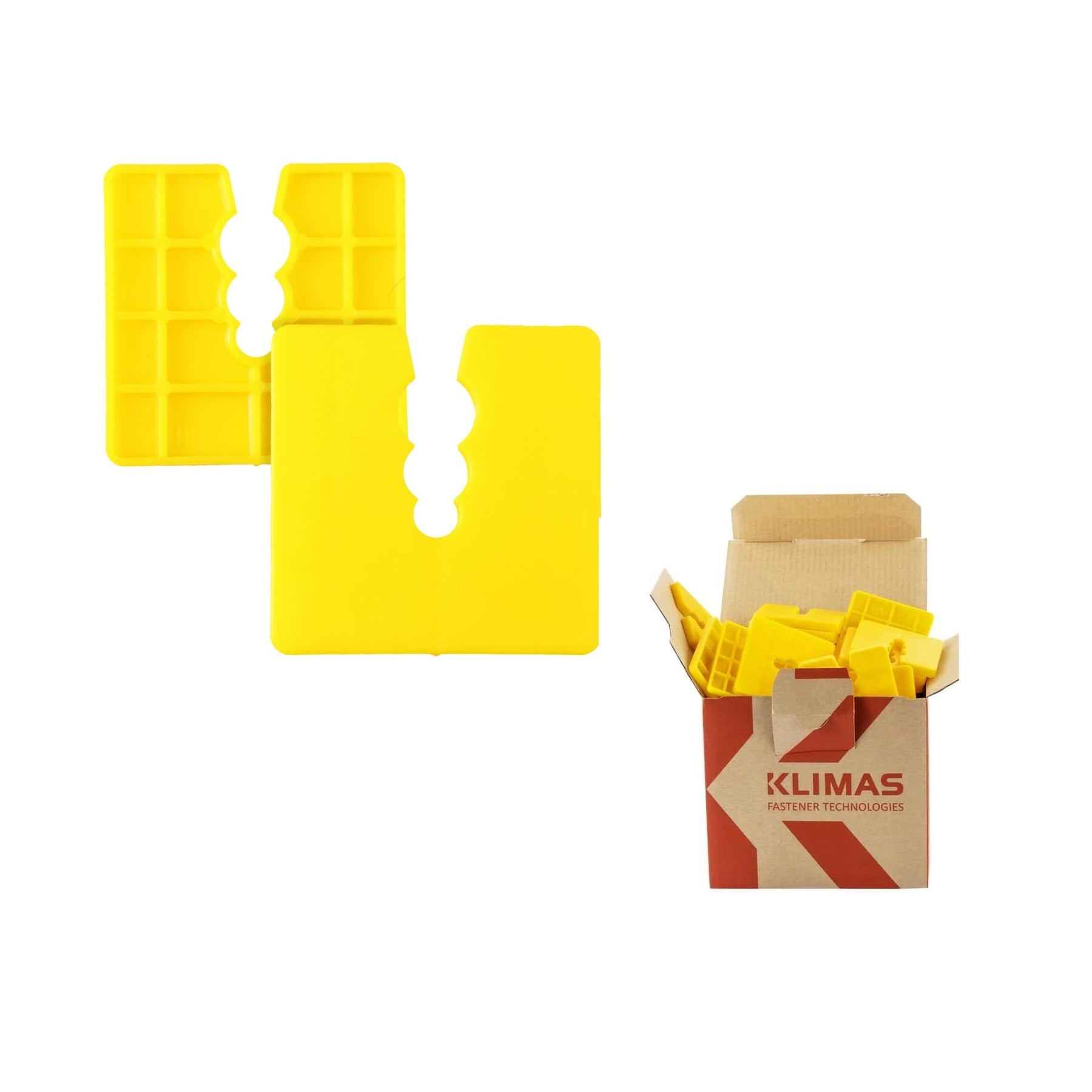 KLIMAS Wkret-met Dištančné podložky 50x50mm - PVC 5 mm