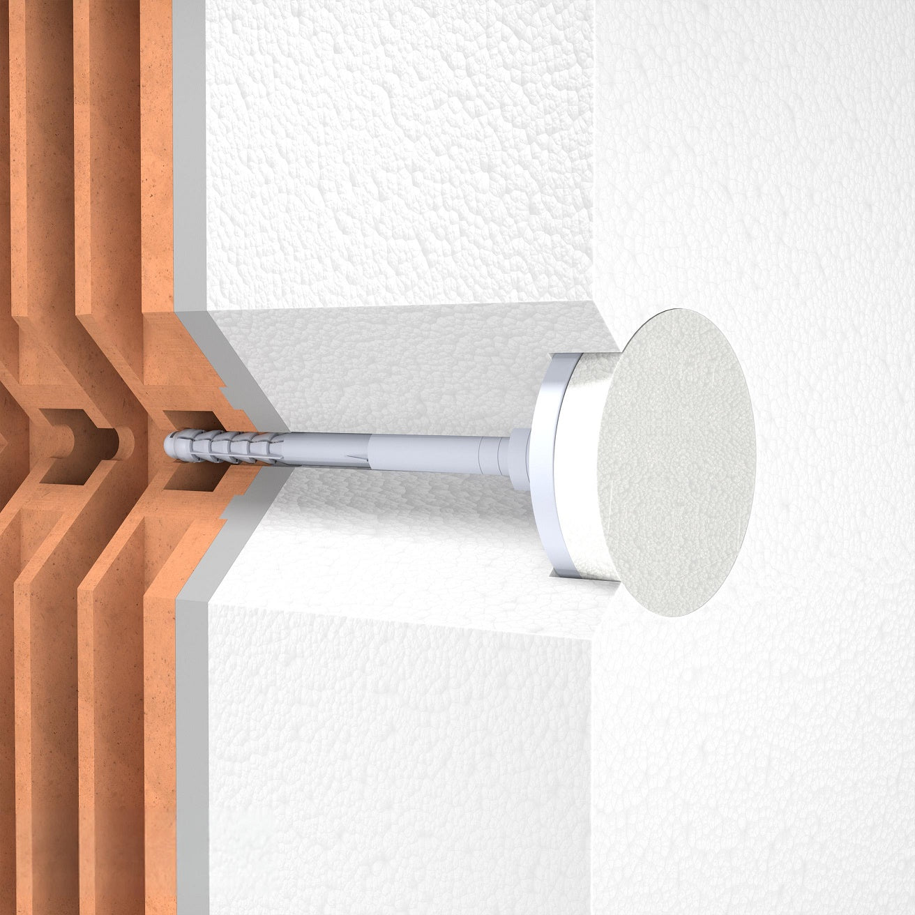 KLIMAS Wkret-met ECO-DRIVE S Tanierová hmoždinka s kovovou skrutkou Ø8 mm