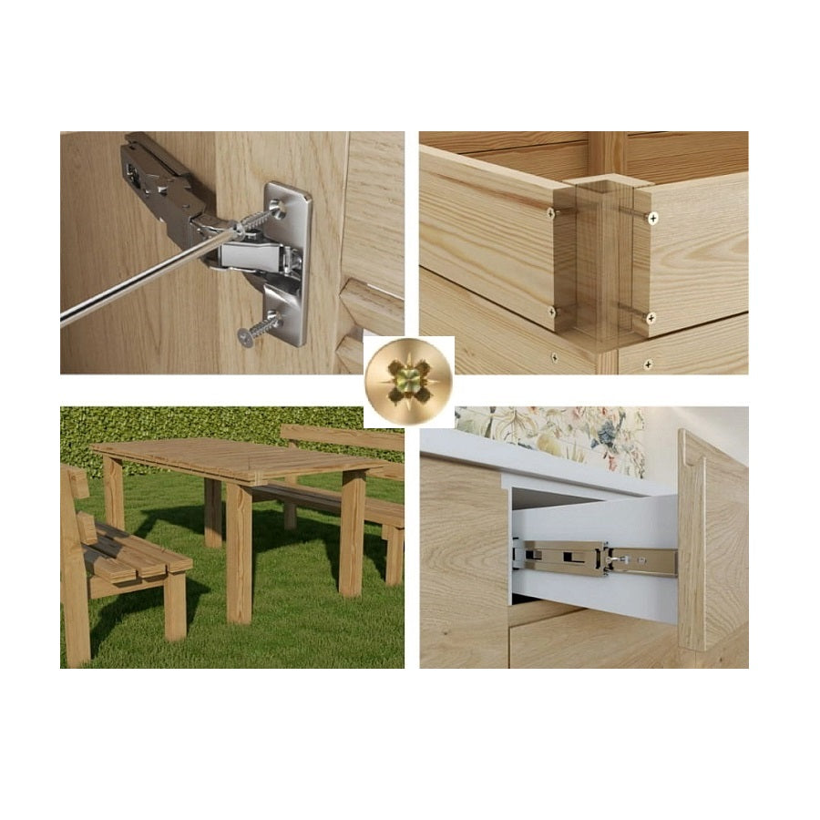 KLIMAS Wkret-met KMH Ø3 mm PZ-1 skrutka do dreva so zápustnou krížovou hlavou