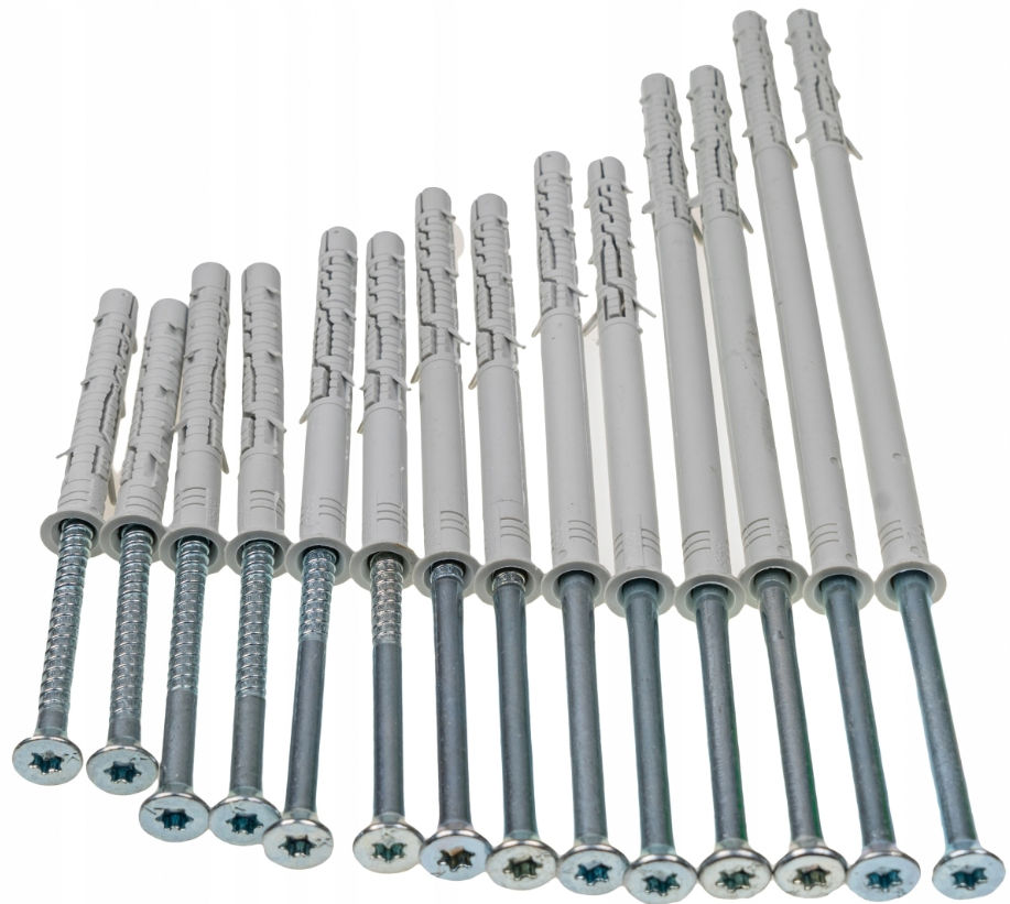 KLIMAS Wkret-met KPS-FAST-S Ø10 mm Rámová hmoždinka so skrutkou so zápustnou hlavou TX-40