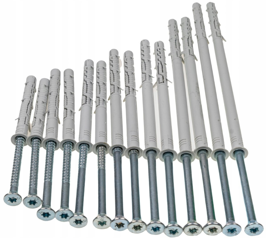 KLIMAS Wkret-met KPS-FAST-S Ø8 mm Rámová hmoždinka so skrutkou so zápustnou hlavou TX-30