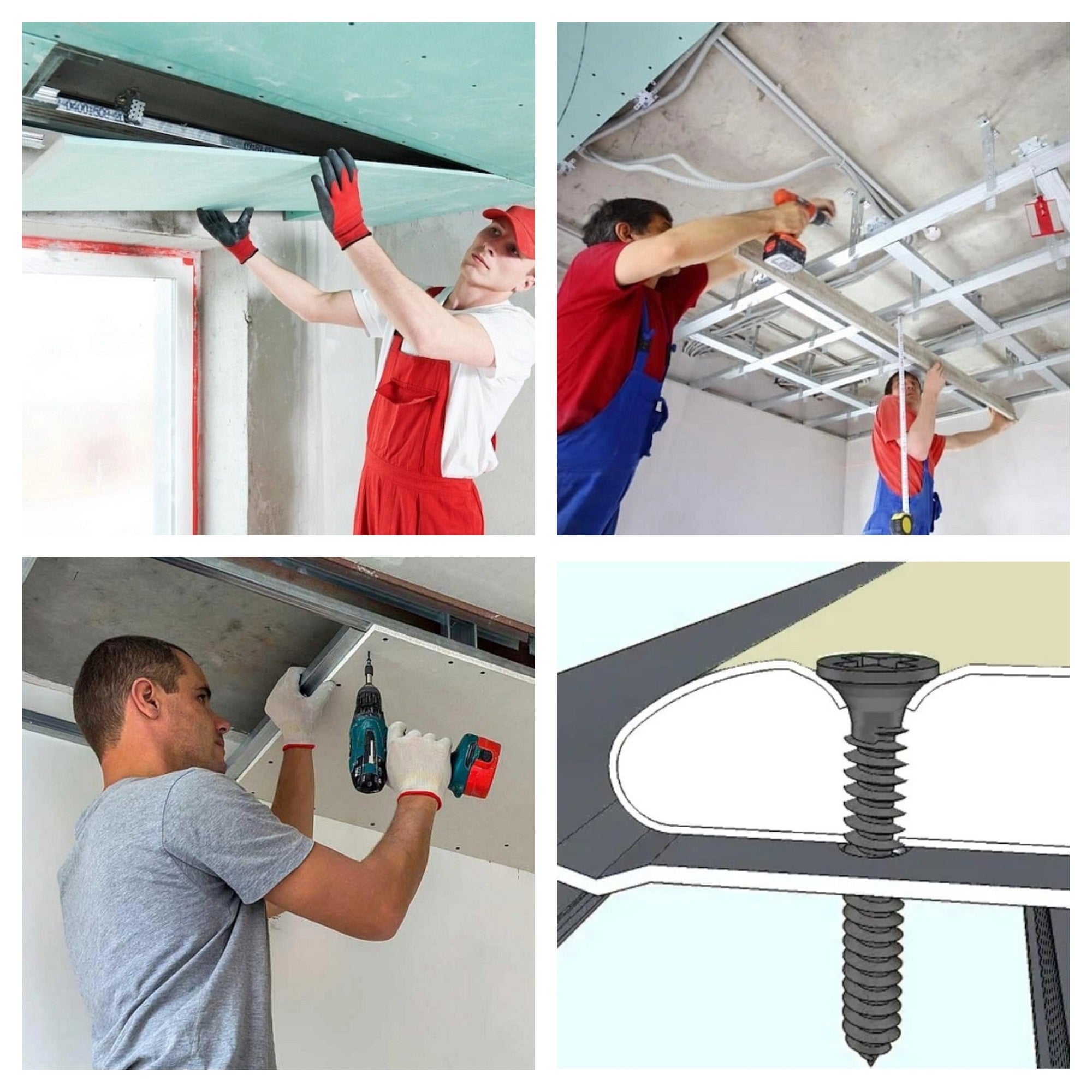 KLIMAS Wkret-met KSGM PH-2 fosfátová skrutka typu sadrokartón - kov