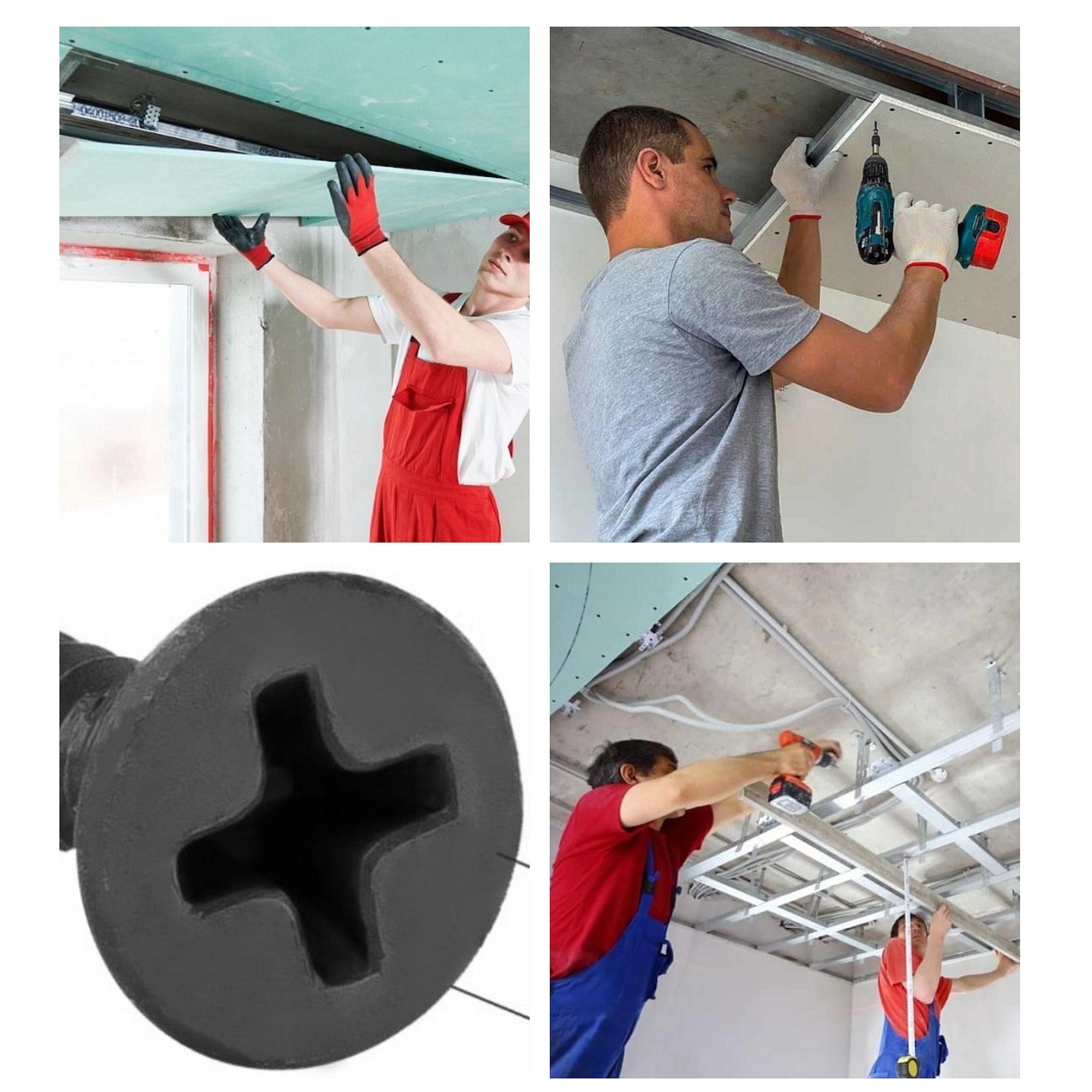 KLIMAS Wkret-met KSSG PH-2 fosfátová samorezná skrutka typu sadrokartón - kov