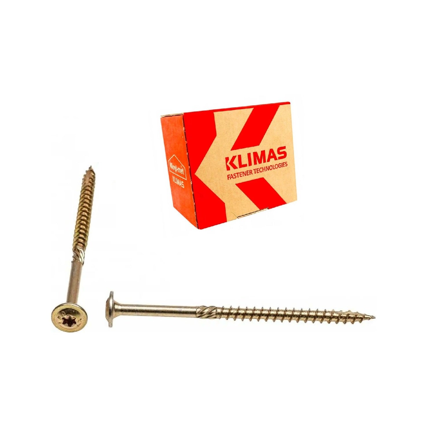 KLIMAS Wkret-met WKCP Ø6x100 mm TX-30 konštrukčná skrutka do dreva s tanierovou hlavou
