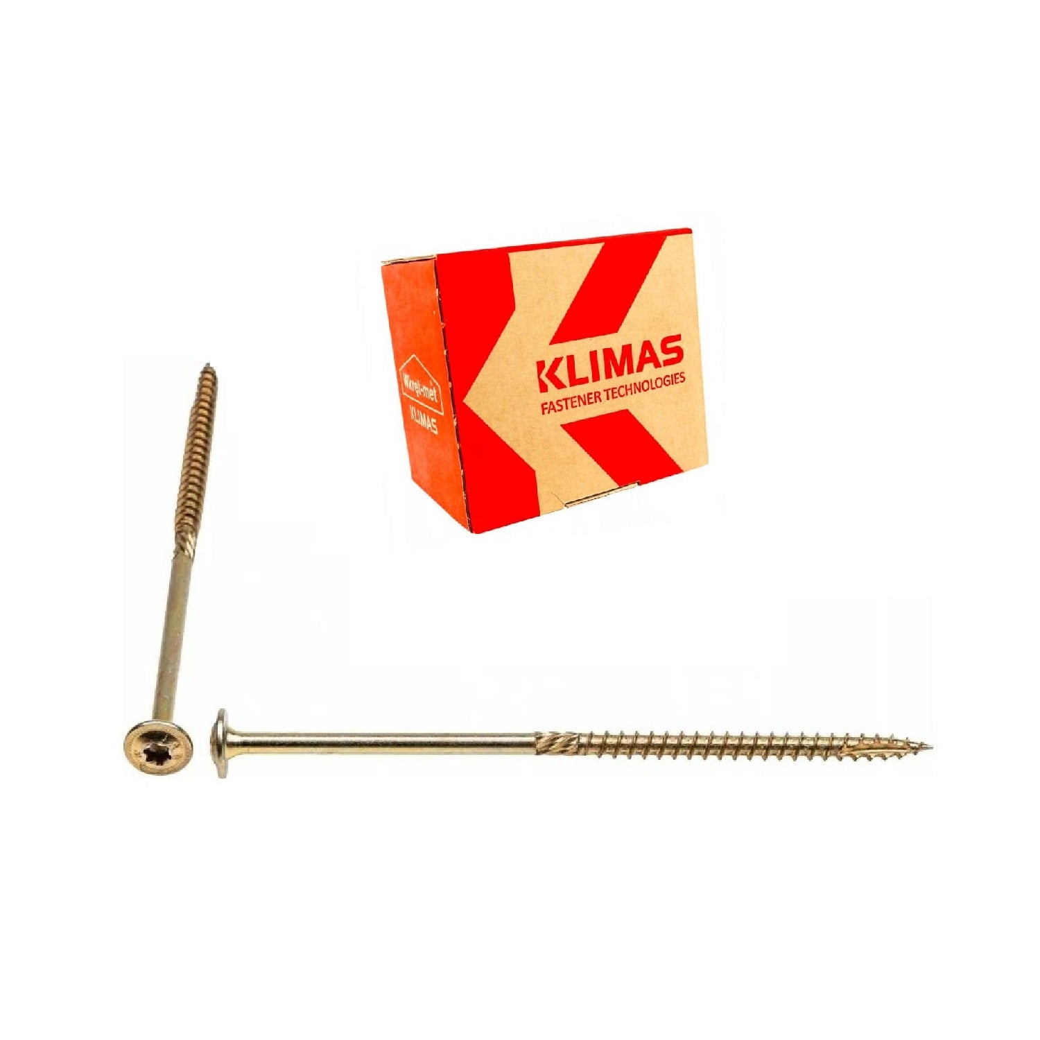 KLIMAS Wkret-met WKCP Ø6x120 mm TX-30 konštrukčná skrutka do dreva s tanierovou hlavou